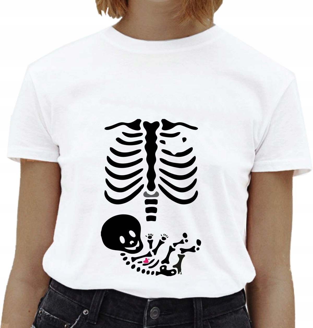 Koszulka ciążowa nadruk USG