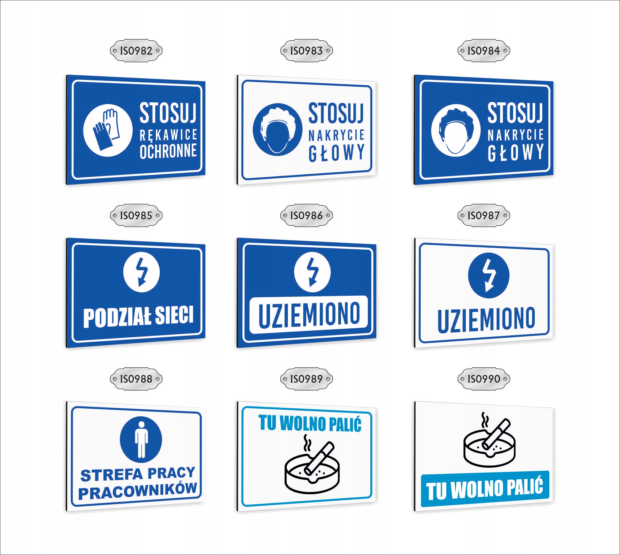 Tabliczka znak informacyjny nadruk UV dibond 20x15 odpady inne twój napis