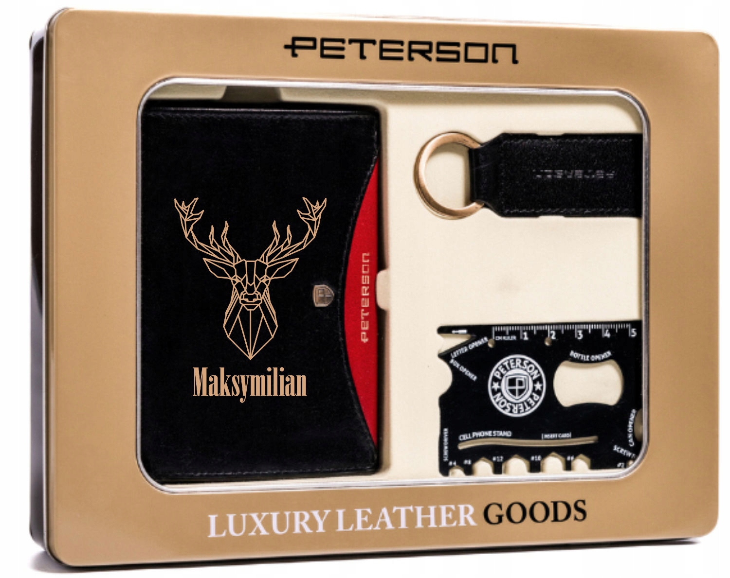 BOX PREZENTOWY portfel GRAWER personalizowany TANI