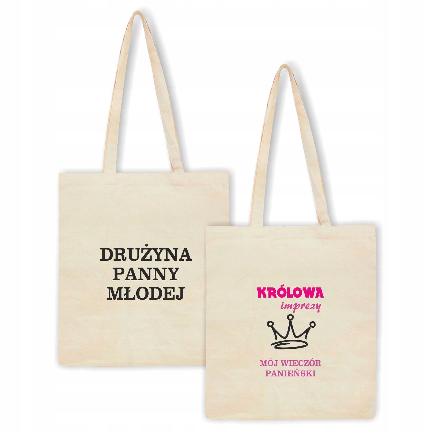 Eko Torba z nadrukiem PREZENT KRÓLOWA IMPREZY