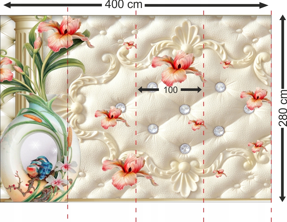 FOTOTAPETA dla dzieci mapa świata 3D 400x280 Fliz