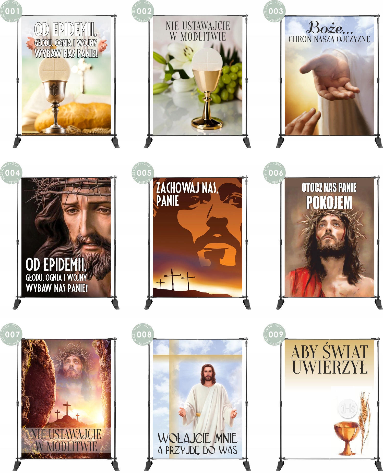 BANER NA BOŻE CIAŁO dekoracja OŁTARZA gotowy wzór