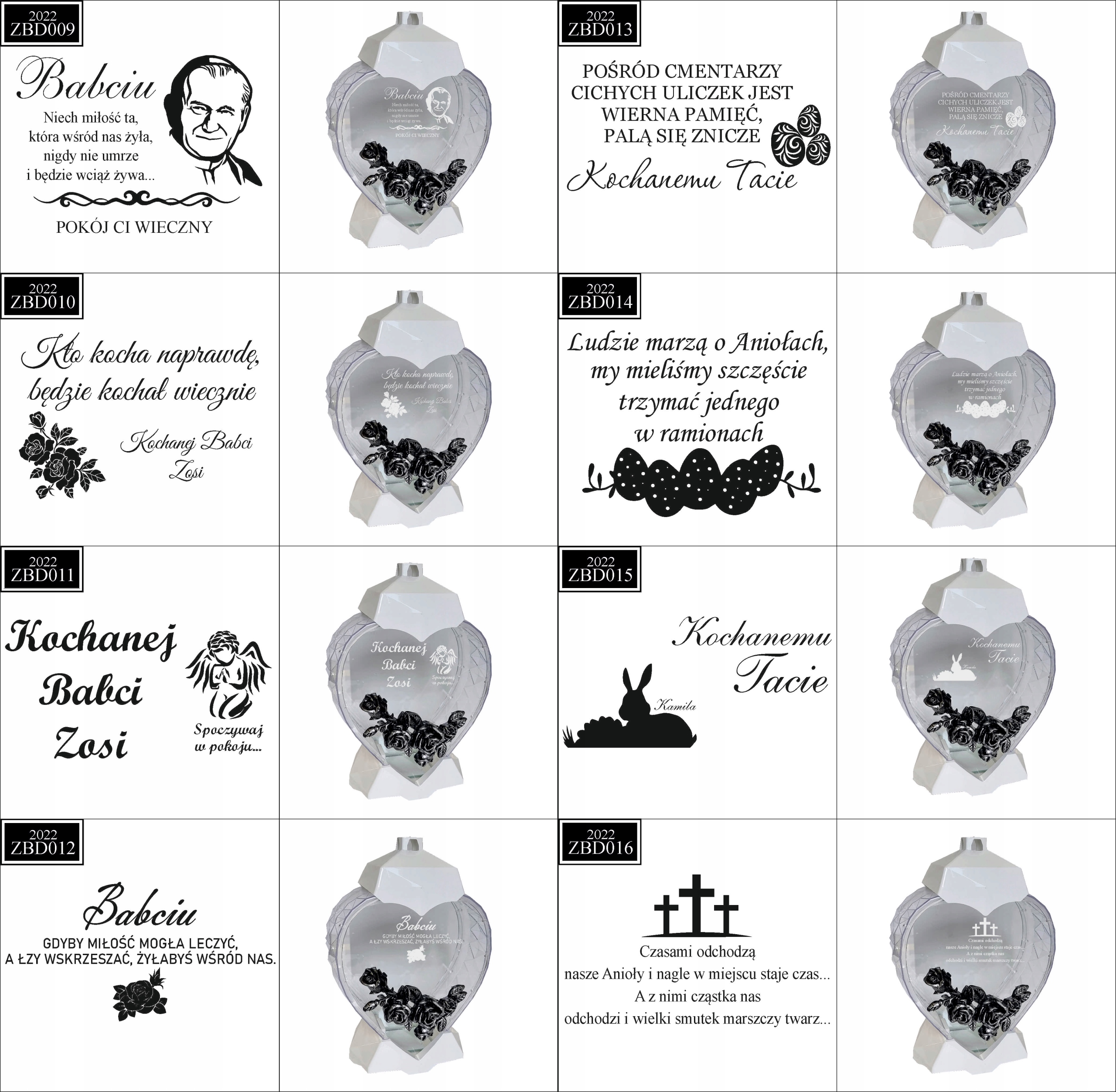 EKSKLUZYWNY ZNICZ SERCE biały personalizowany GRAWER DLA KUZYNKI