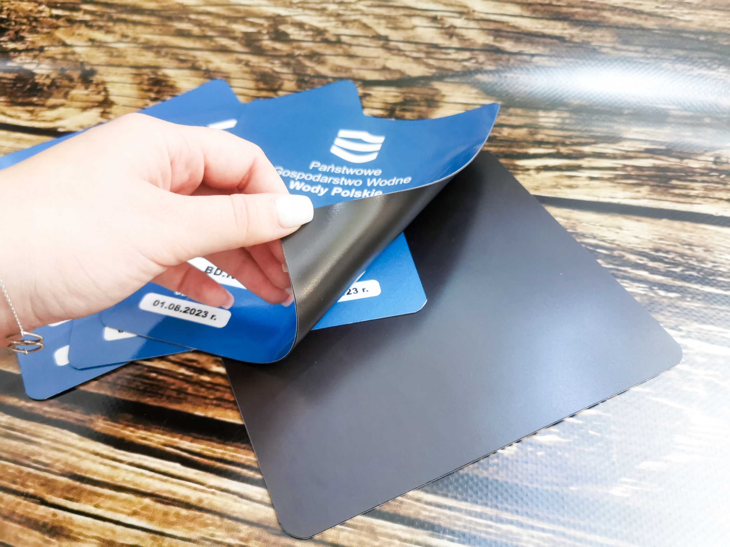 MAGNES REKLAMOWY reklama magnetyczna na samochód auto 120x50 PROJEKT GRATIS