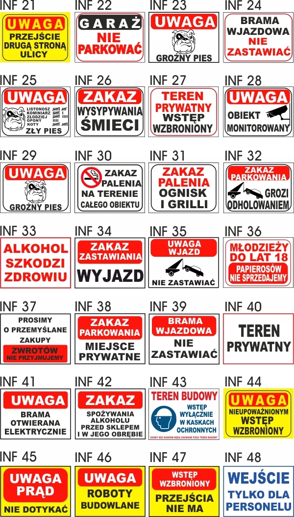 Tabliczka ZNAK tablica RODO Obiekt MONITOROWANY