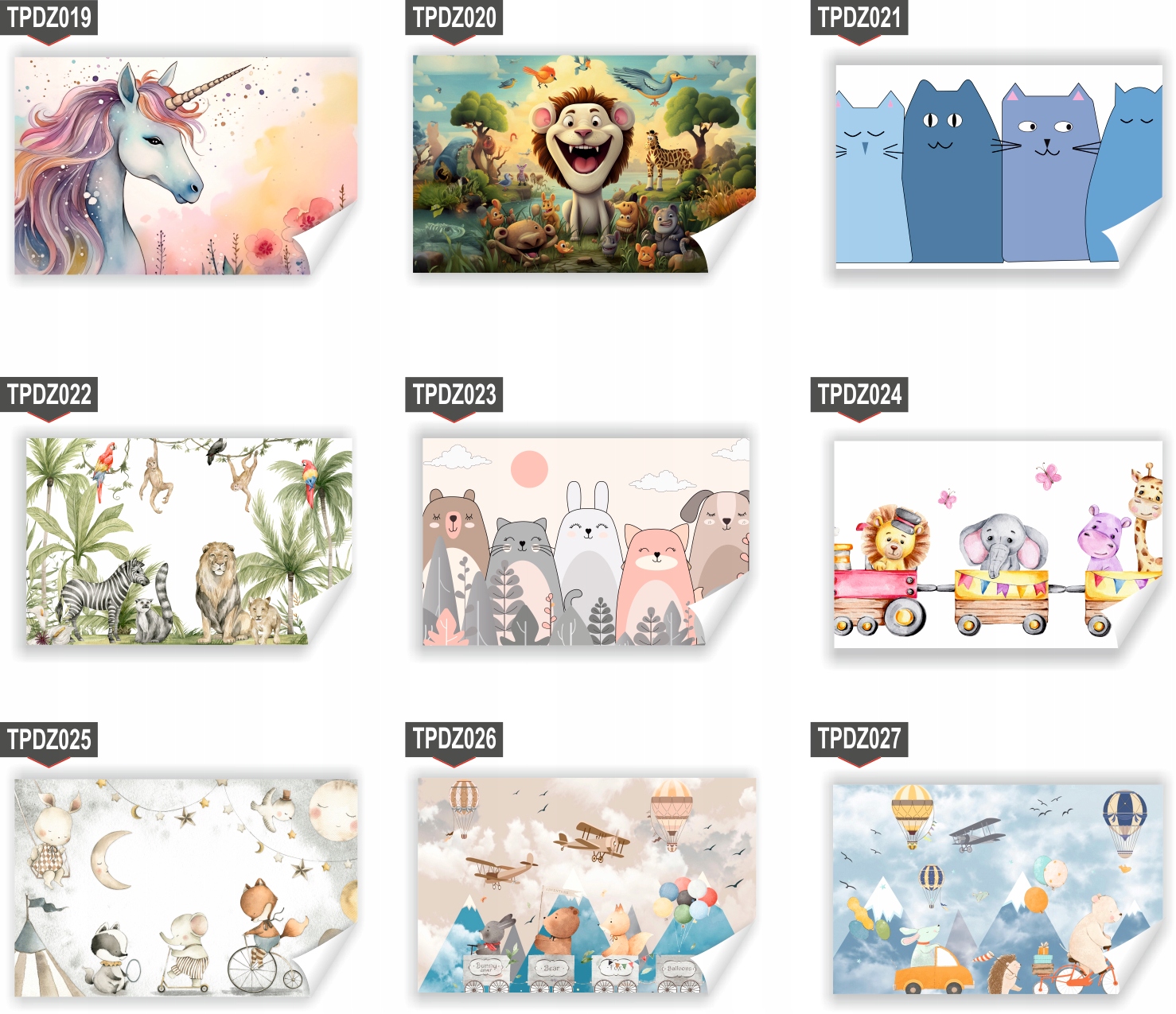 Fototapeta PREMIUM STRUKTURA ZMYWALANA tapeta dziecięca księżniczka zamek