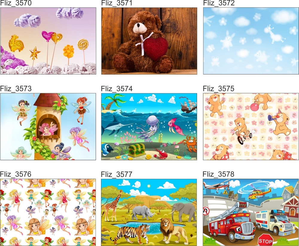 FOTOTAPETA dla dziecka TĘCZA ZEBRA GWIAZDKI