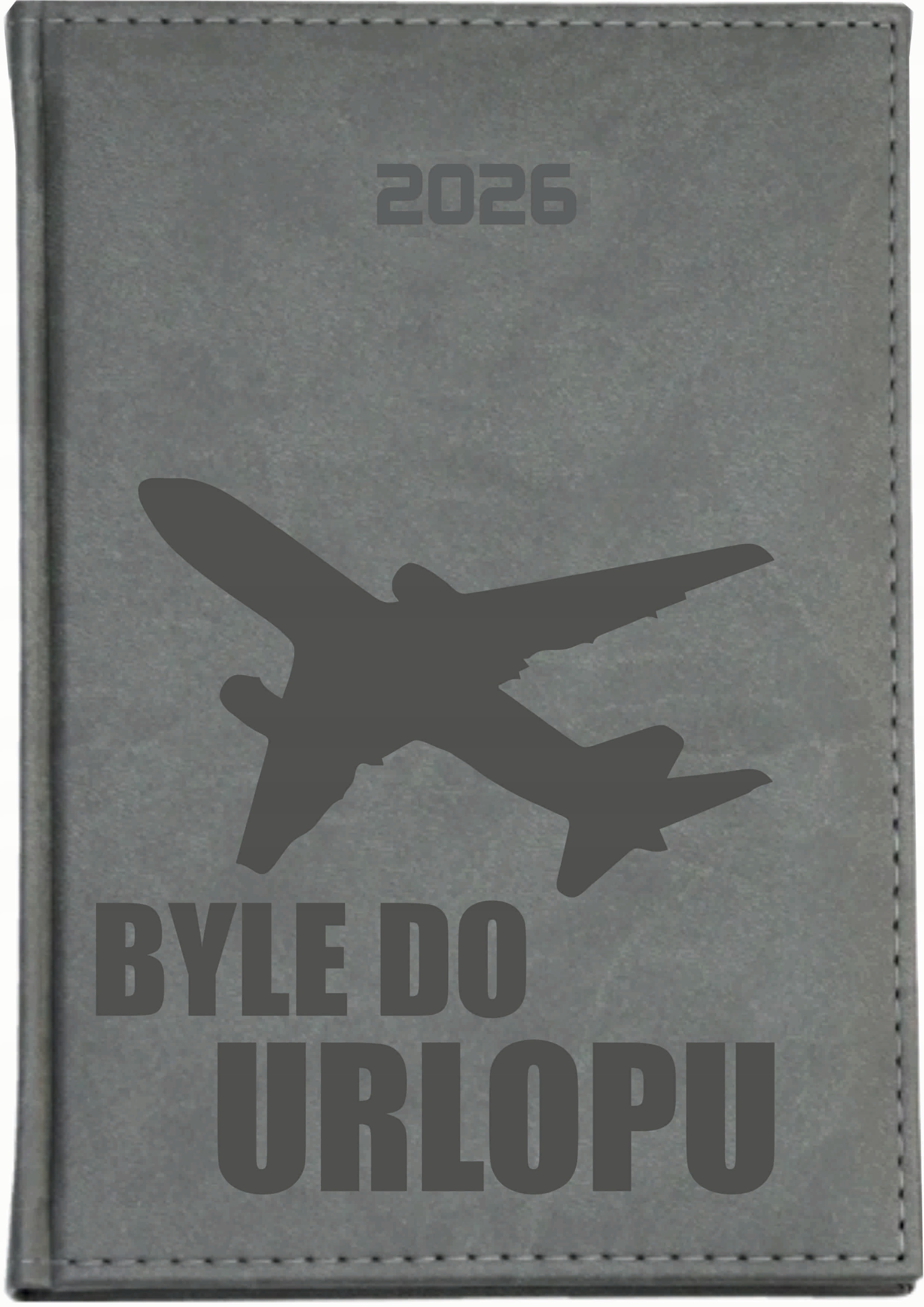 TERMINARZ A4 2026 Kalendarz dzienny personalizowany Planer z imieniem