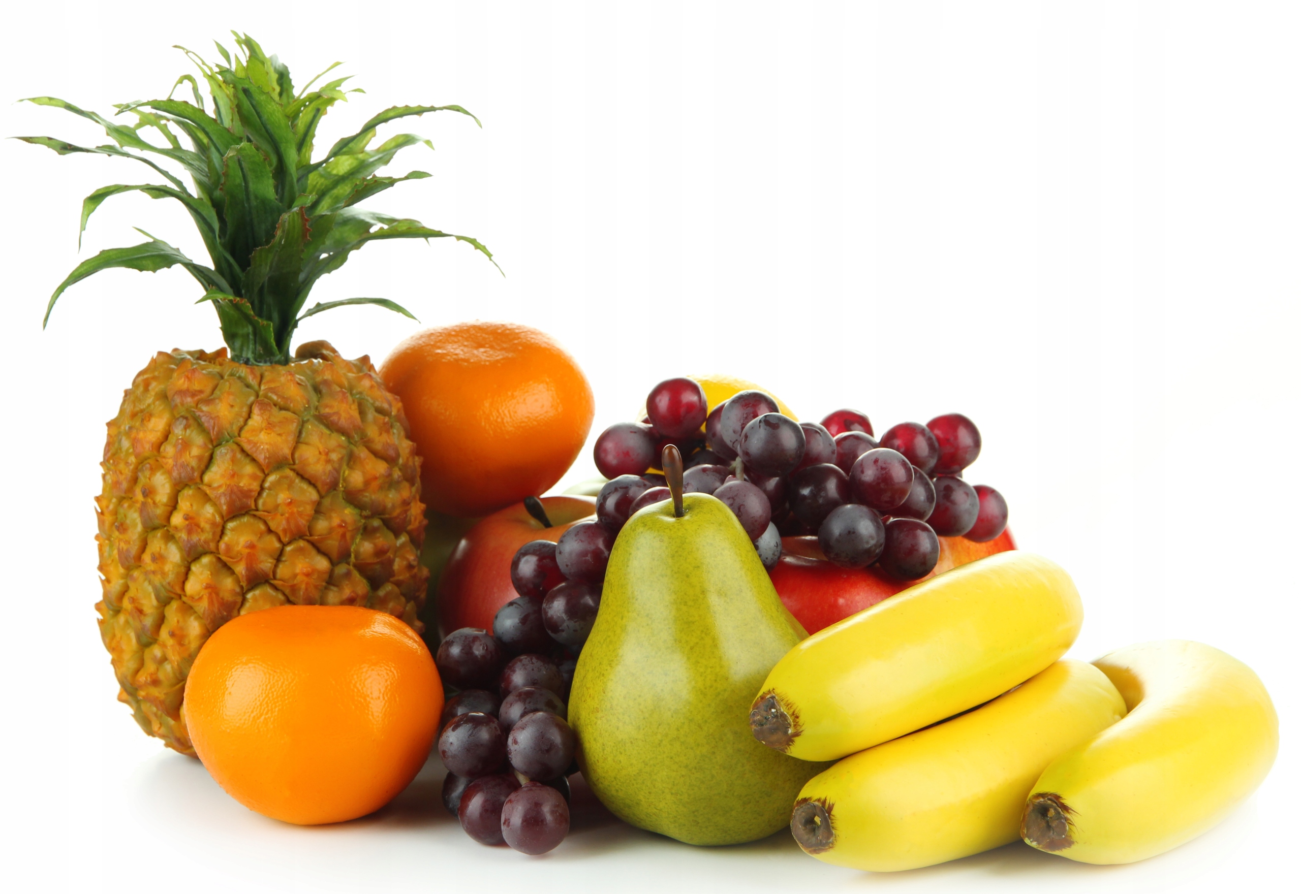 FOTOTAPETA kuchenna OWOCE ANANAS GRUSZKA 200x130