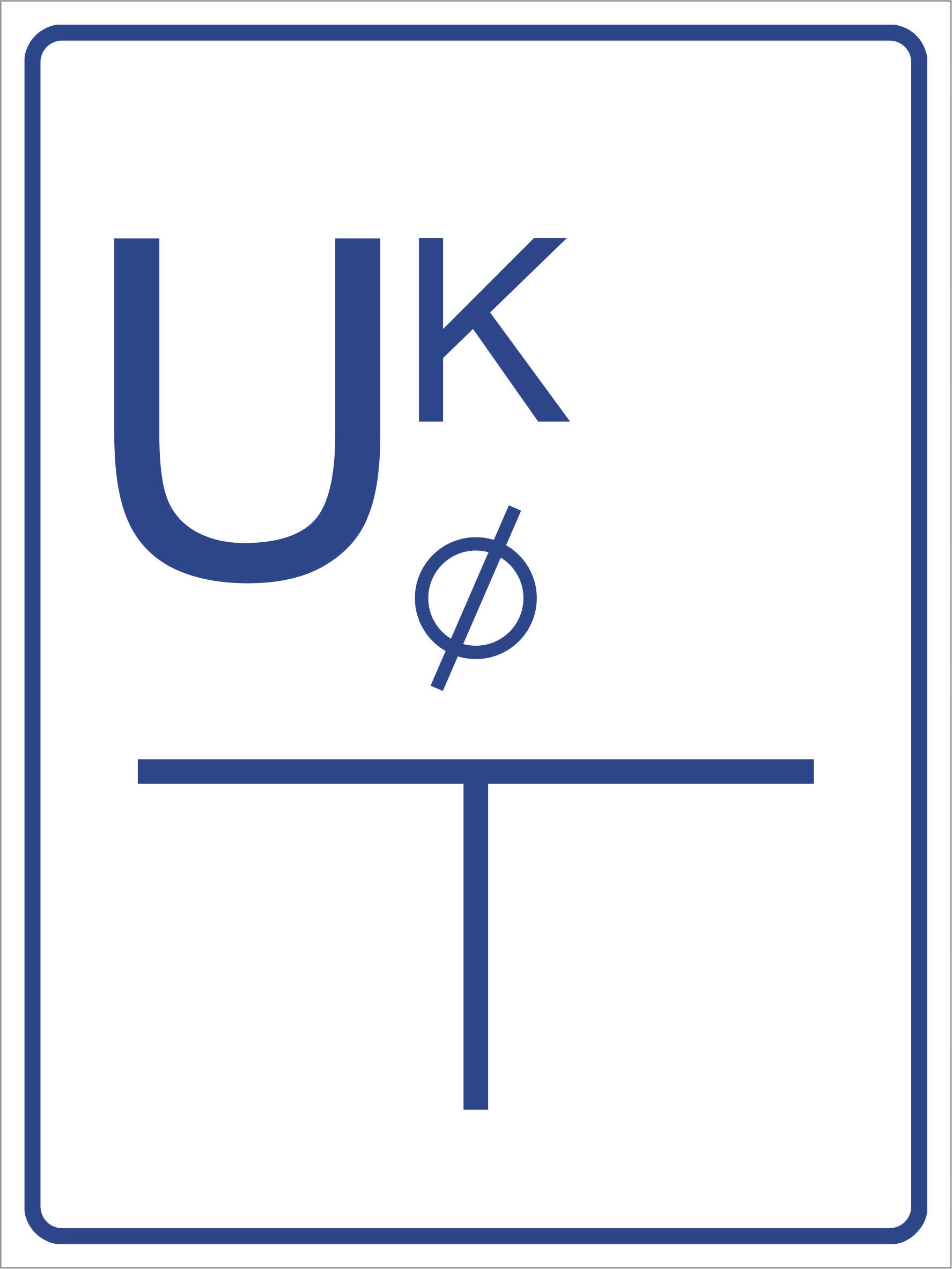 Tablica orientacyjna przyłączenia stacji ochrony katodowej grawer 20x15