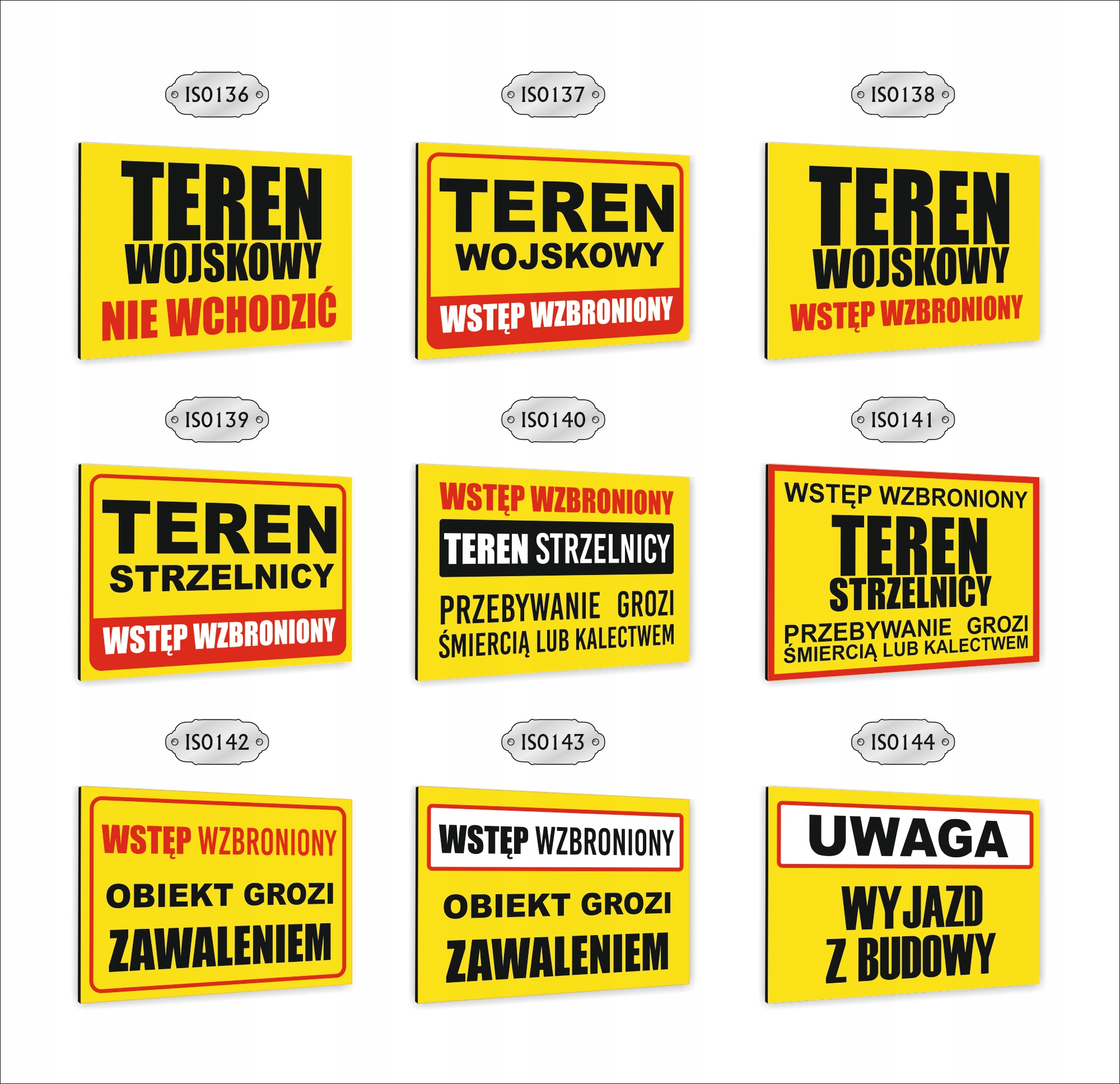 Tabliczka znak informacyjny dibond 30x20 WOLNE POKOJE