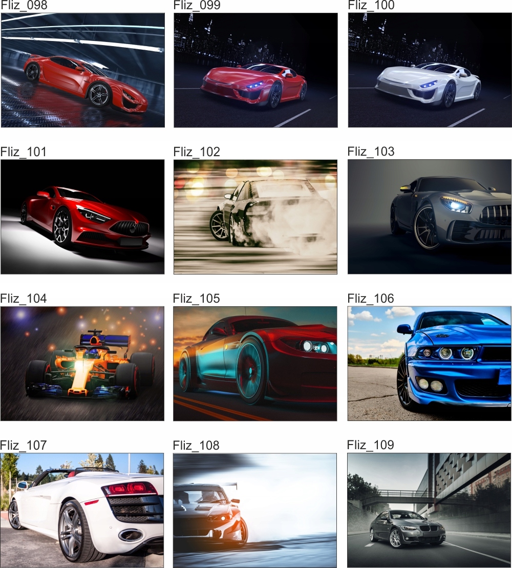 FOTOTAPETA FLIZ Płonący samochód auto 3D 350x245