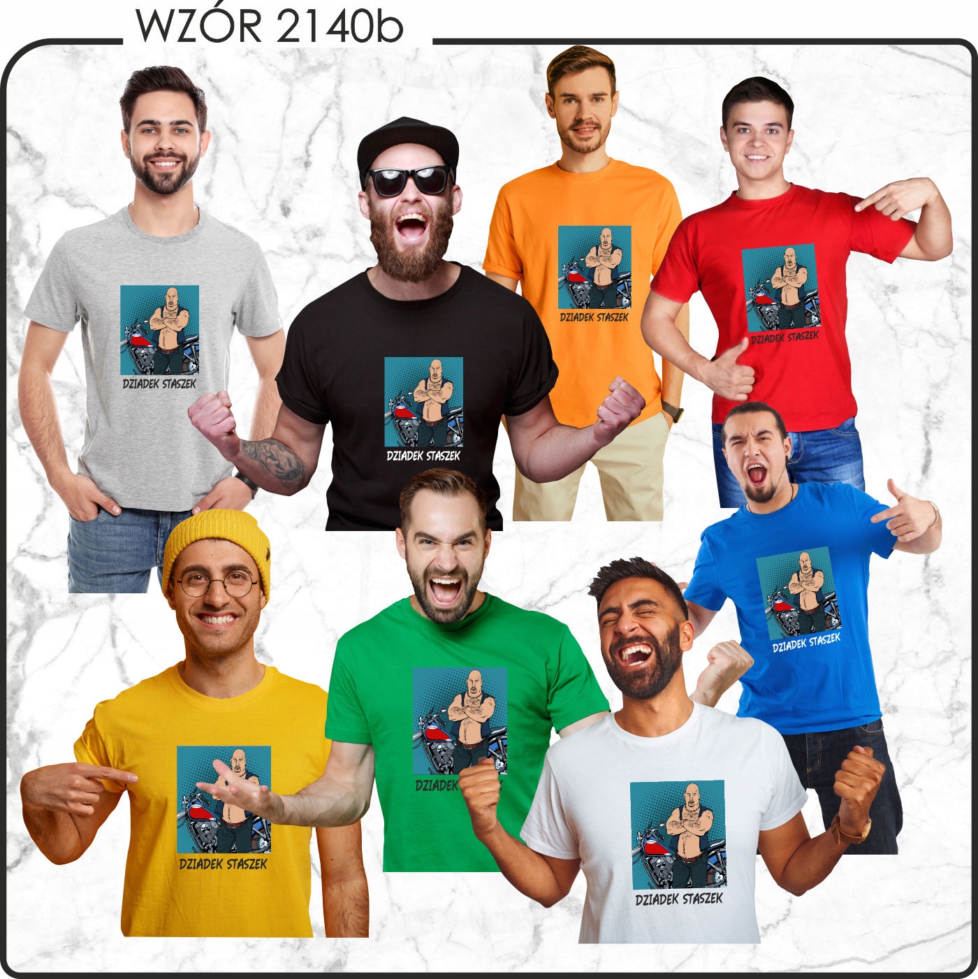 Koszulka z nadrukiem DZIADEK MA ZAWSZE RACJĘ