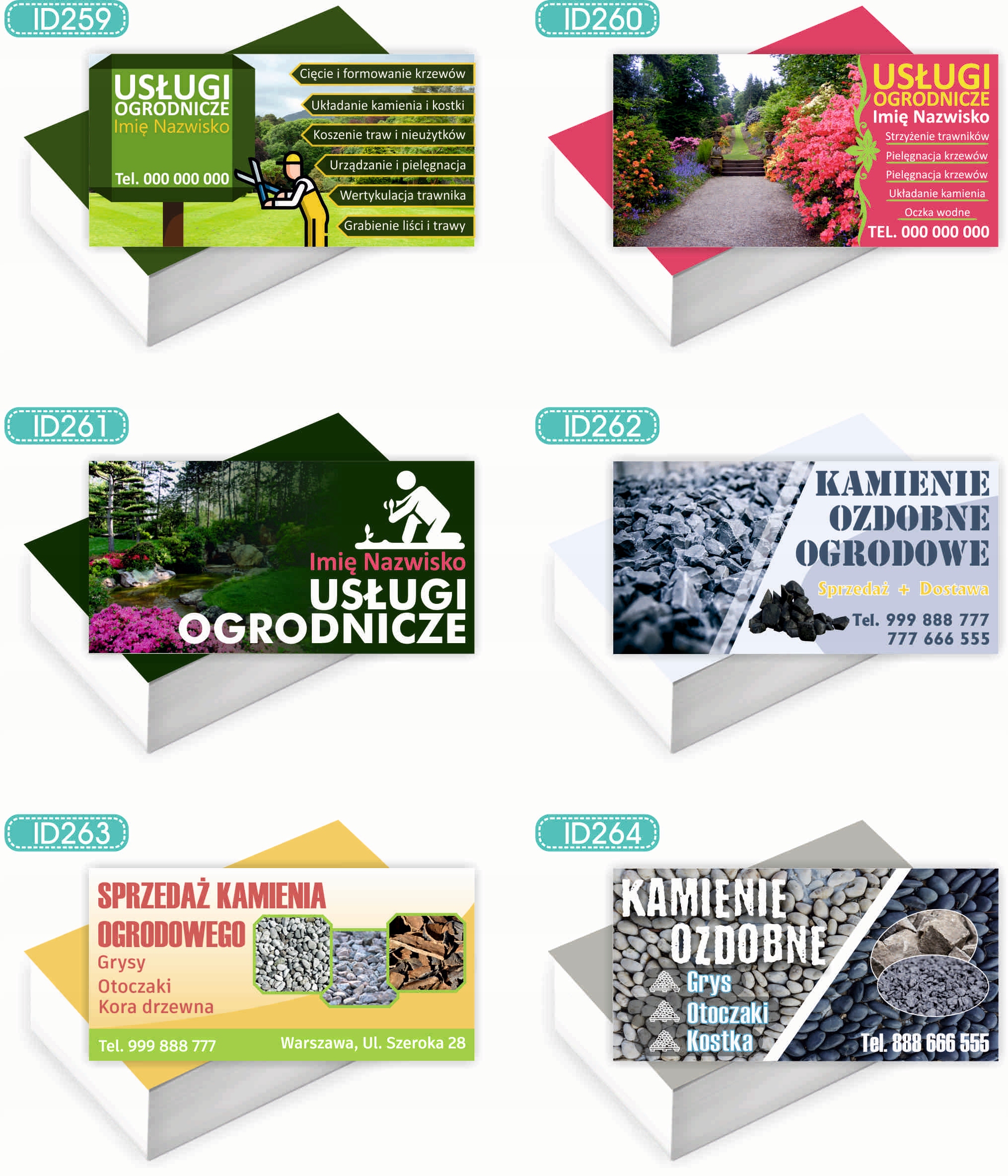 Wizytówki firmowe 100szt DUŻO WZORÓW do wyboru ZIEMNIAKI OD ROLNIKA