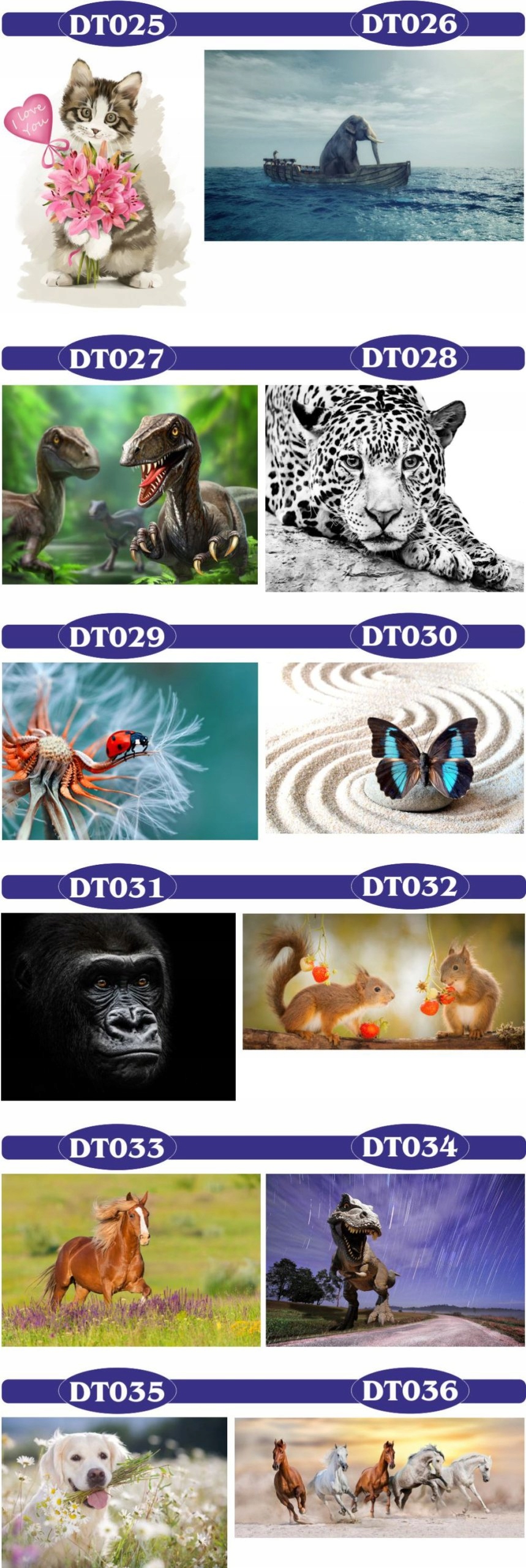 fototapety FOTOTAPETA 3d psy koty kwiaty zwierzęta