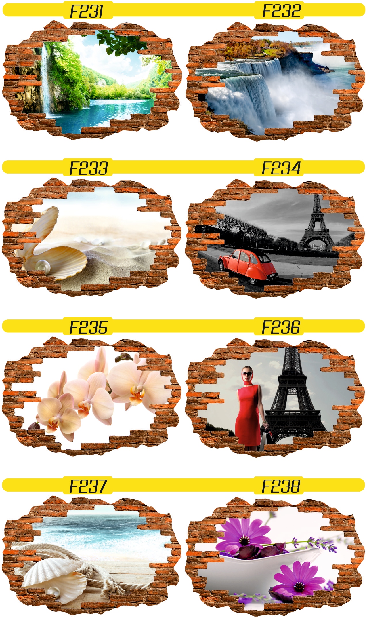 Naklejka samoprzylepna efekt 3D LONDYN Big Ben HIT