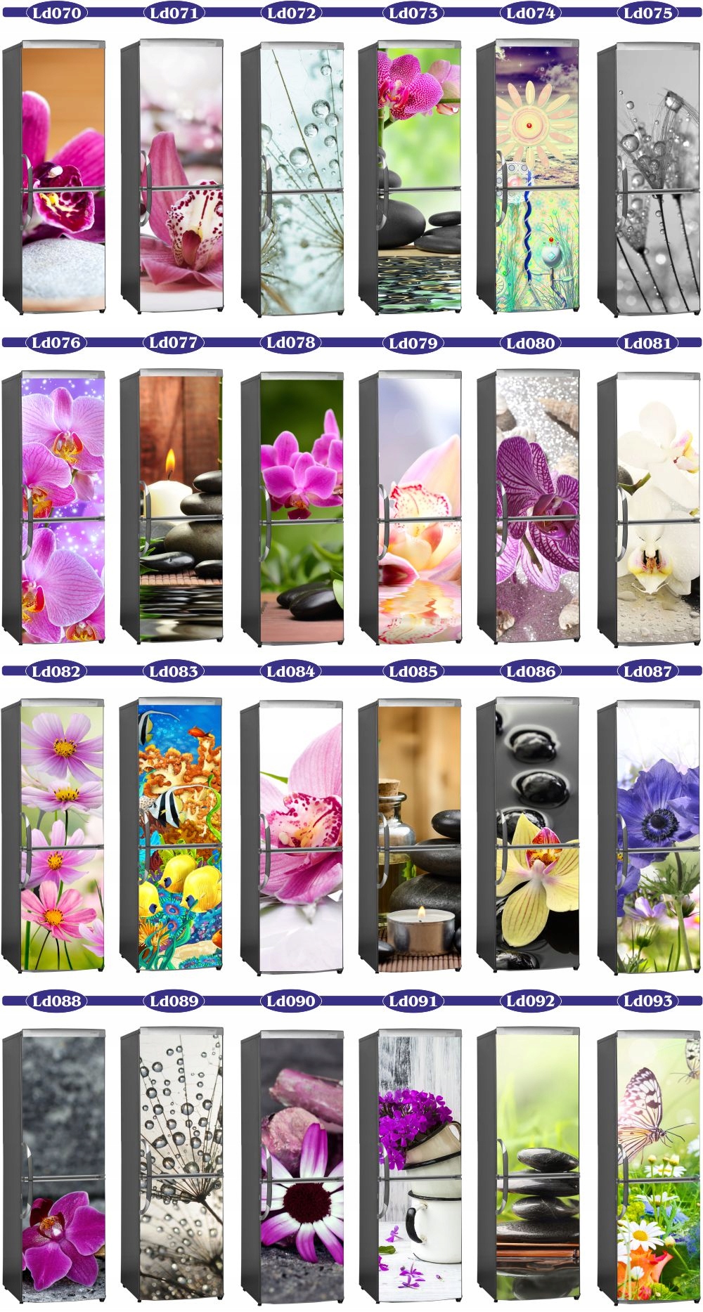 Mata magnetyczna magnes na lodówkę 500 wzorów!