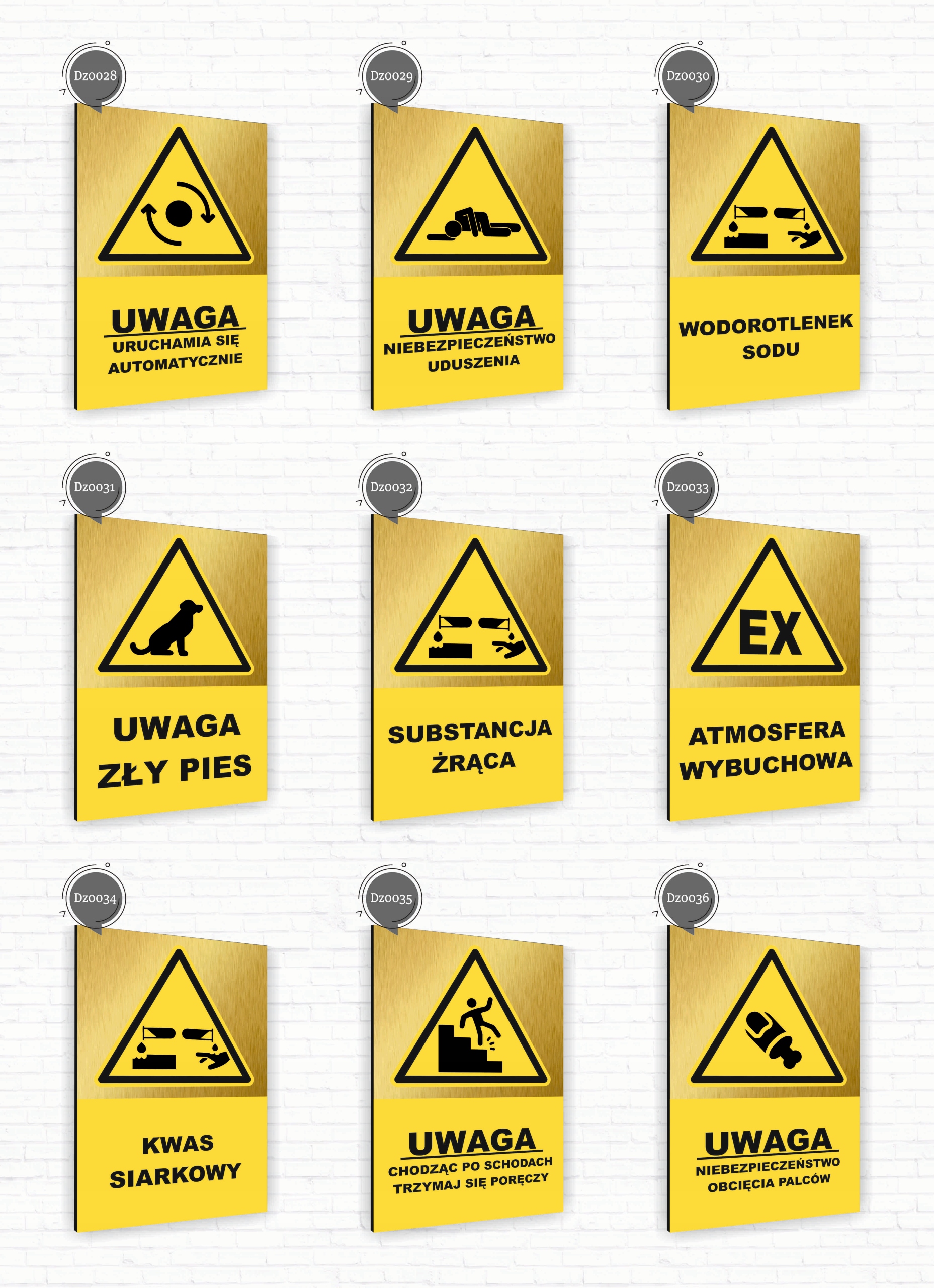 Tabliczka znak informacyjny 40x30 Złota ZAKAZ BIWAKOWANIA Aluminiowa