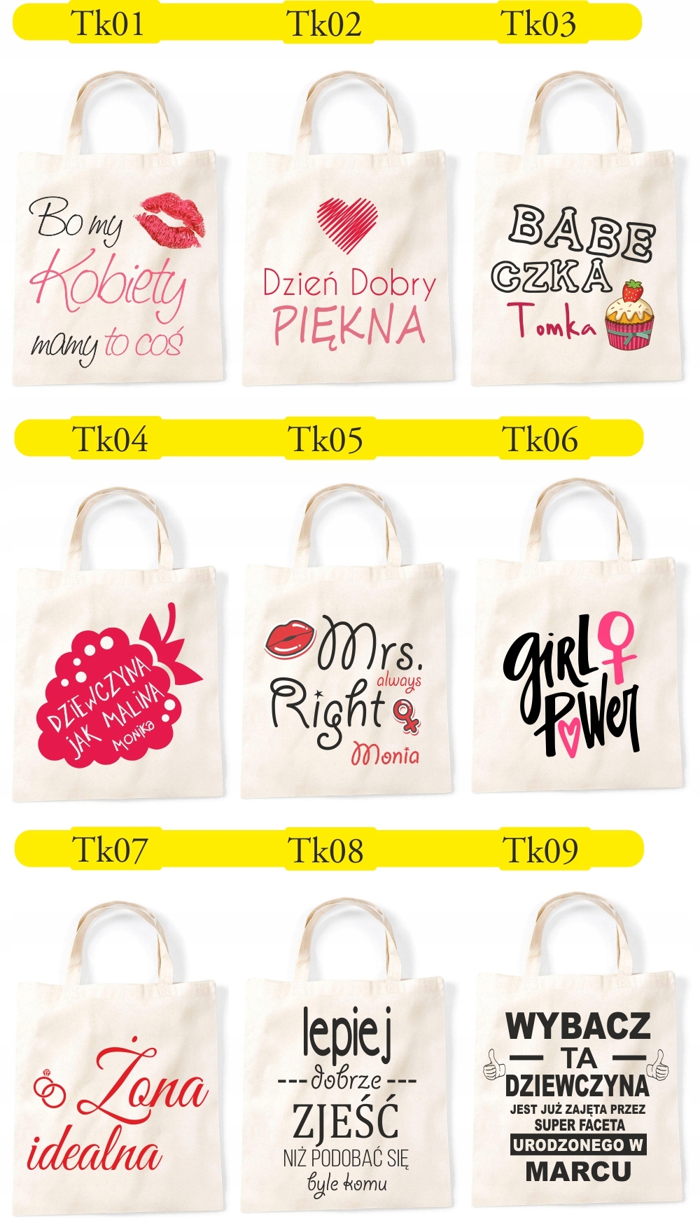 EKO TORBA nadruk prezent świeta dla cioci kuzynki