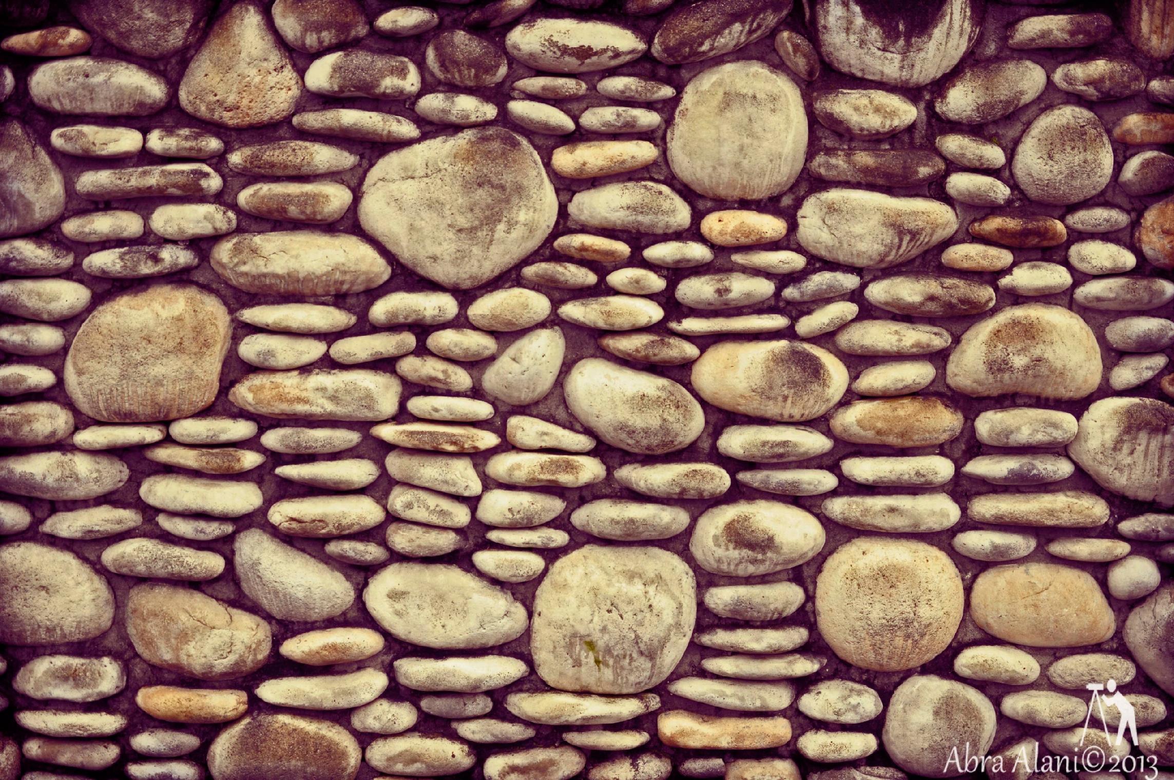 FOTOTAPETA KAMIENIE ŚCIANA MUR