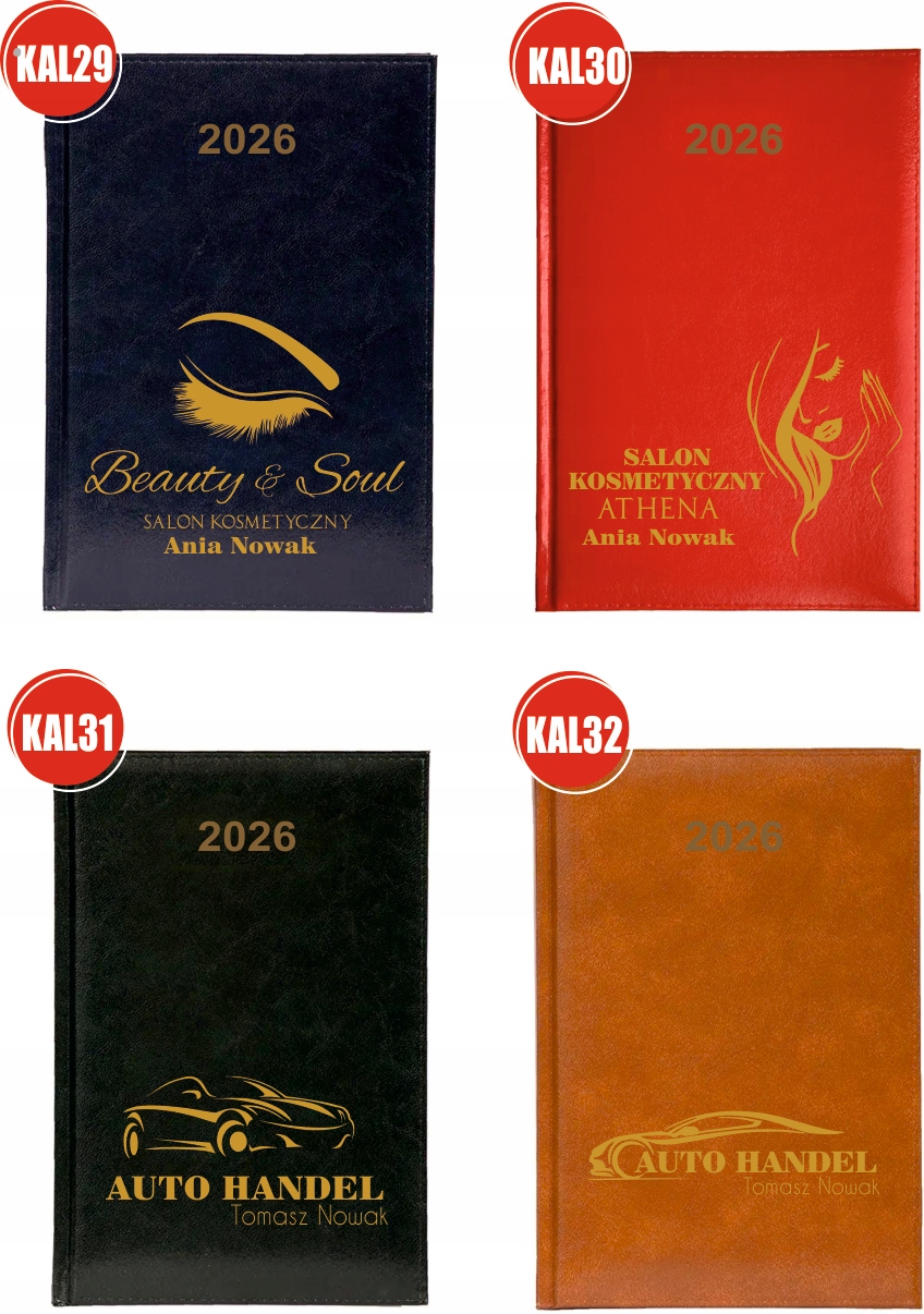 Kalendarz A5 2026 tygodniowy KSIĄŻKOWY FIRMOWY DLA BUDOWLAŃCA Z NADRUKIEM
