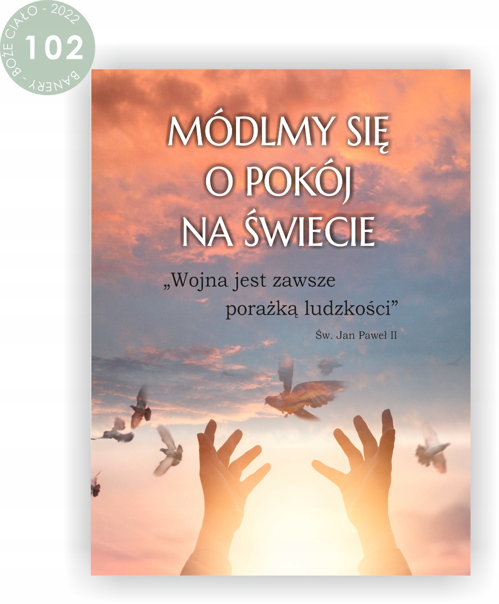 BANER NA BOŻE CIAŁO dekoracja OŁTARZA gotowy wzór