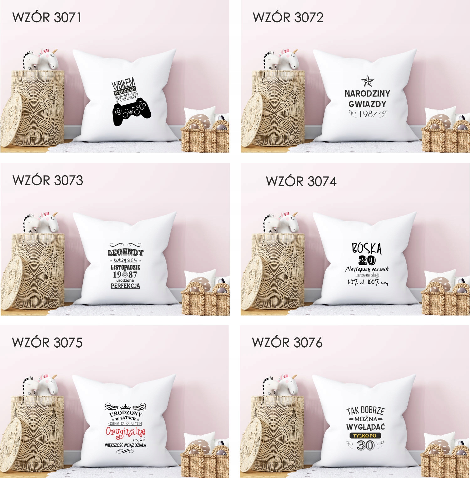 Poduszka z nadrukiem PREZENT NARODZINY LEGENDY