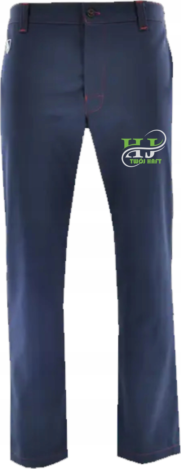 Spodnie do pasa SPAWACZ Z TWOIM HAFTEM odzież robocza firmowa 5 szt.