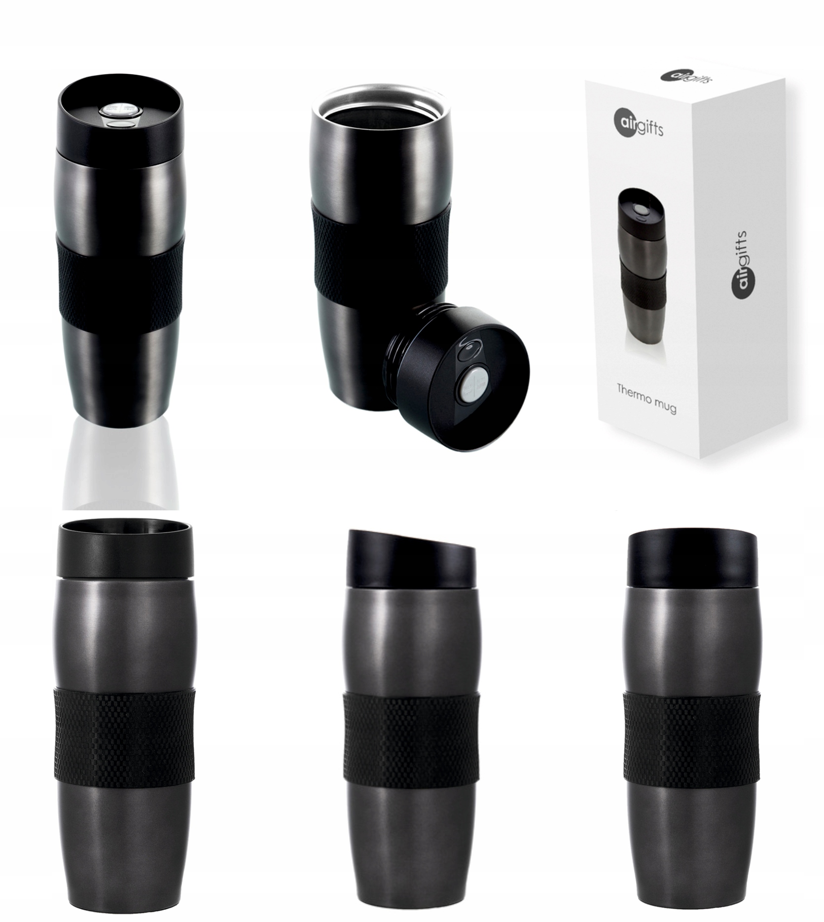 Kubek termiczny Termos dla Par puzzle grawer