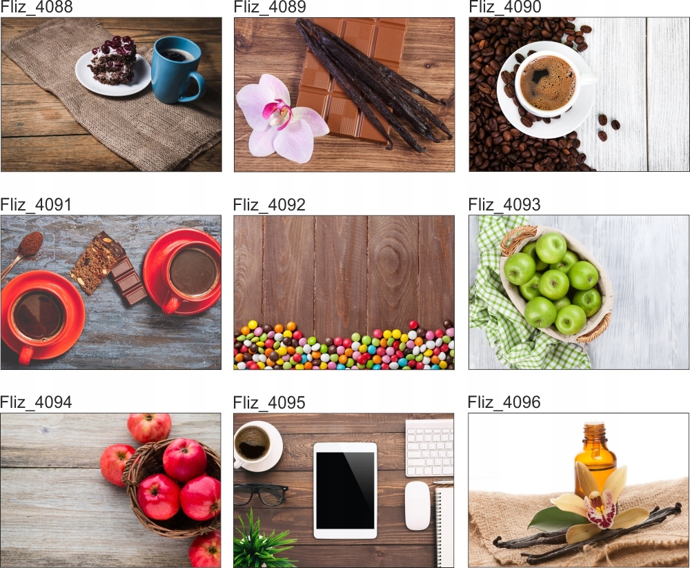 FOTOTAPETA kuchenna KAWA COFFEE ZIARNA FILIŻANKA