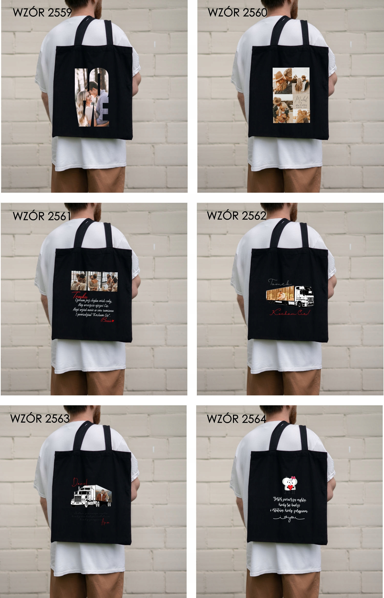 Eko Torba z imieniem PREZENT CIOCI WALENTYNKA