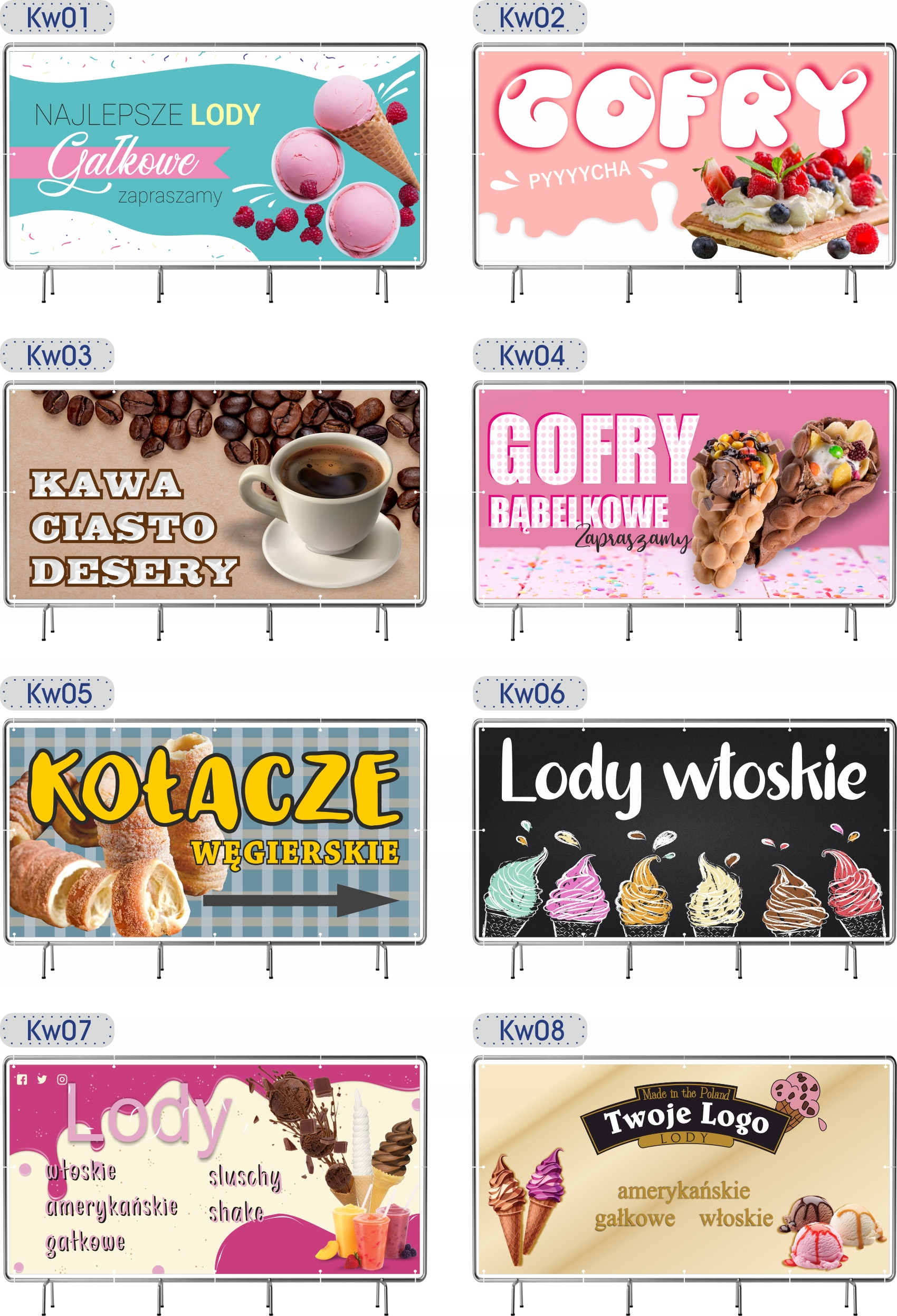 BANER REKLAMOWY na siatce mesh 200x100 cm gotowy projekt NAPRAWA OKIEN