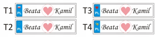 TABLICA ŚLUBNA dekoracyjna rejestracyjn na ślub IMION DATA TWÓJ NAPIS