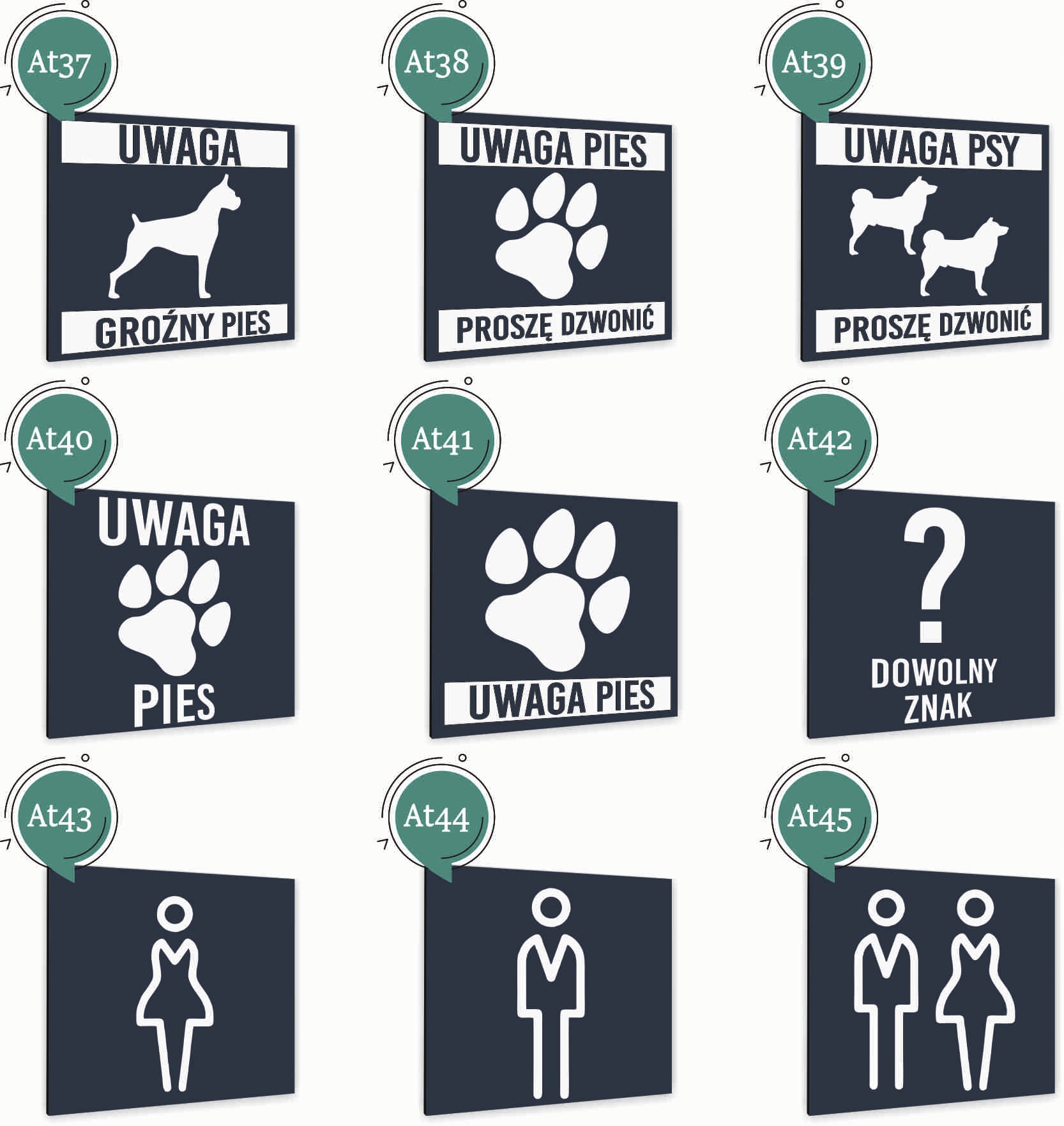 Tabliczka DIBOND NIE PALIĆ Tablica ATRACYTOWA nierdzewna ZNAK NADRUK UV