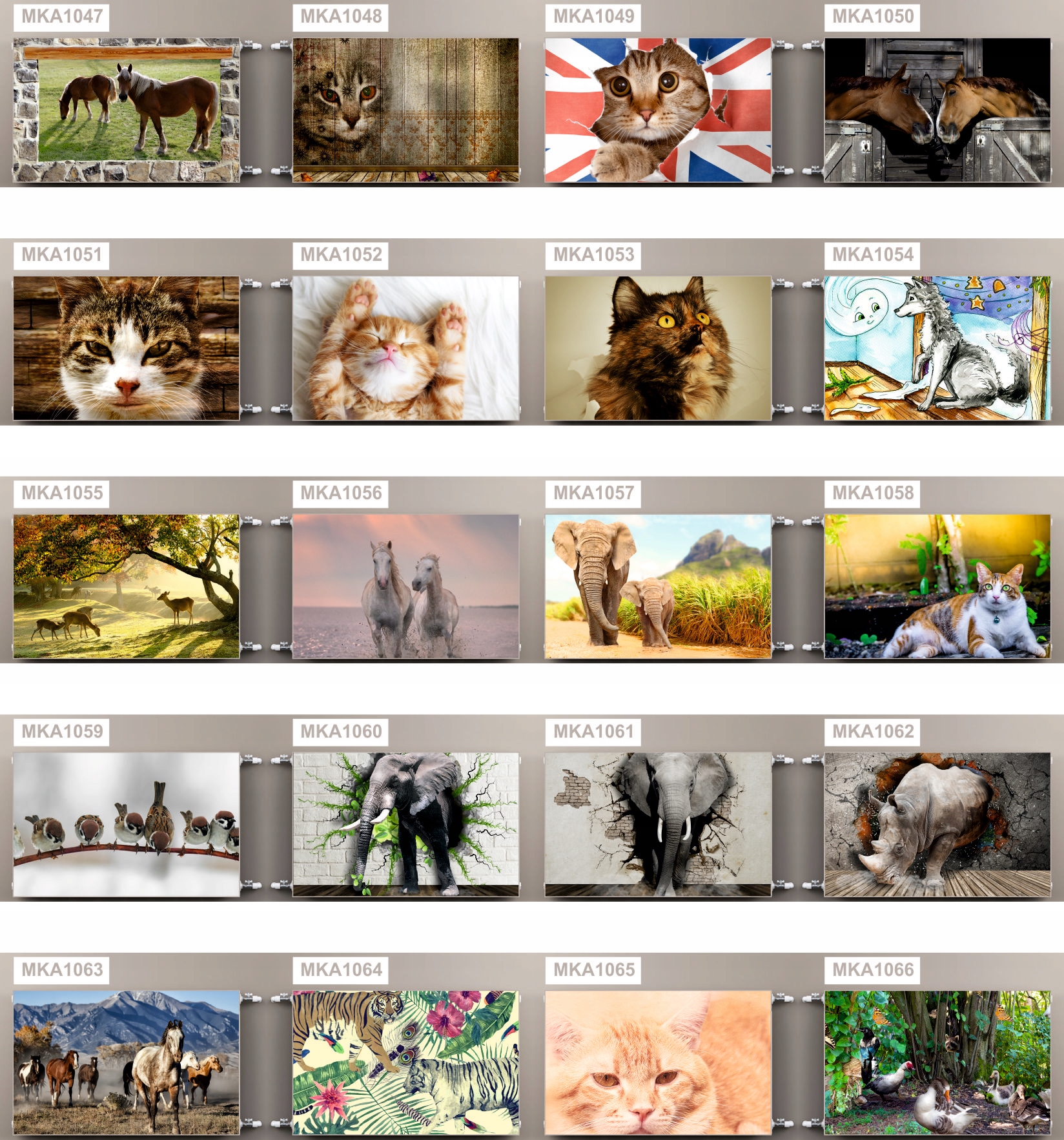 Mata MAGNETYCZNA OSŁONA GRZEJNIK MASKOWNICA magnes