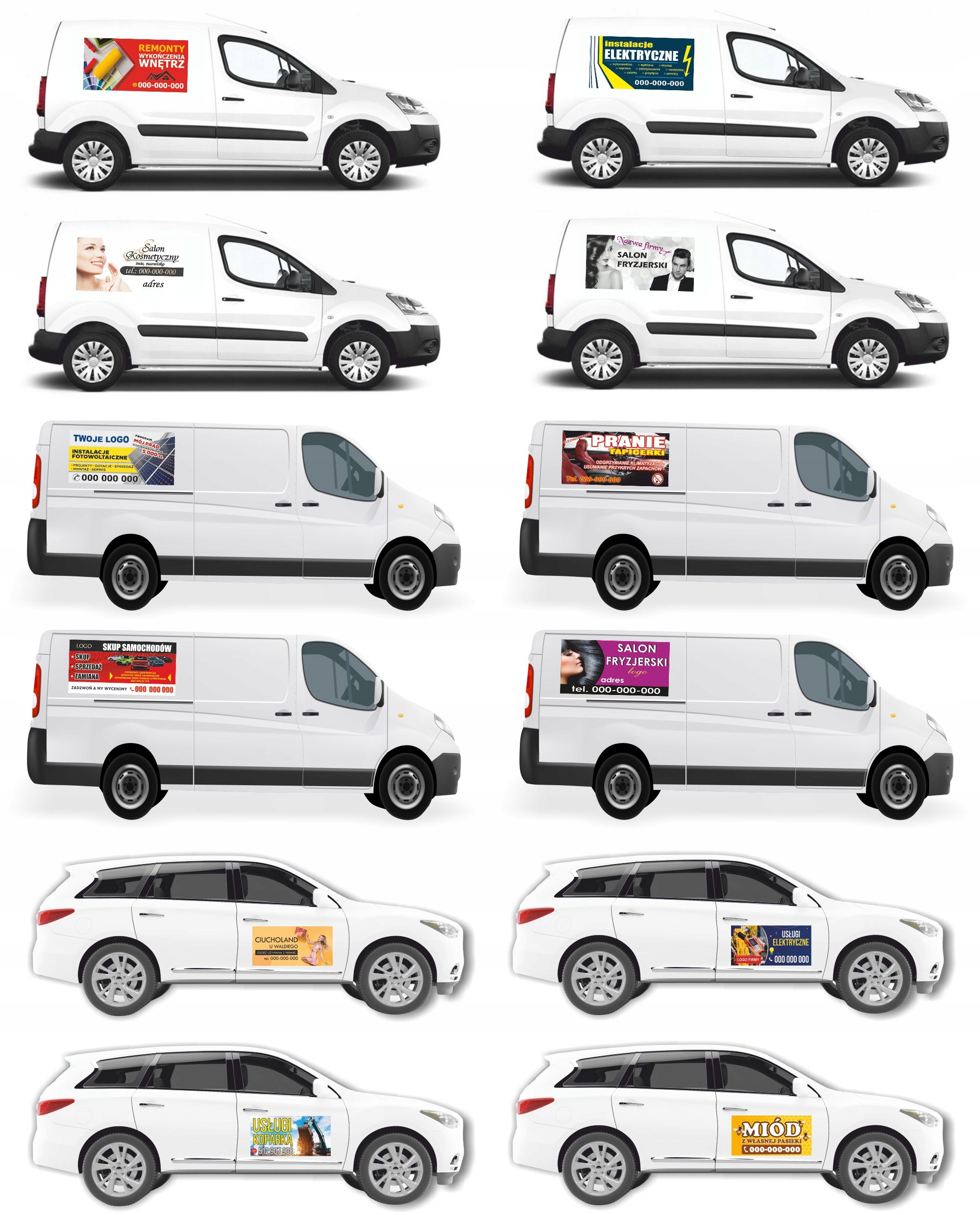 MAGNES na samochód auto MAGNETYCZNE oznaczenie TAXI RZESZÓW numer