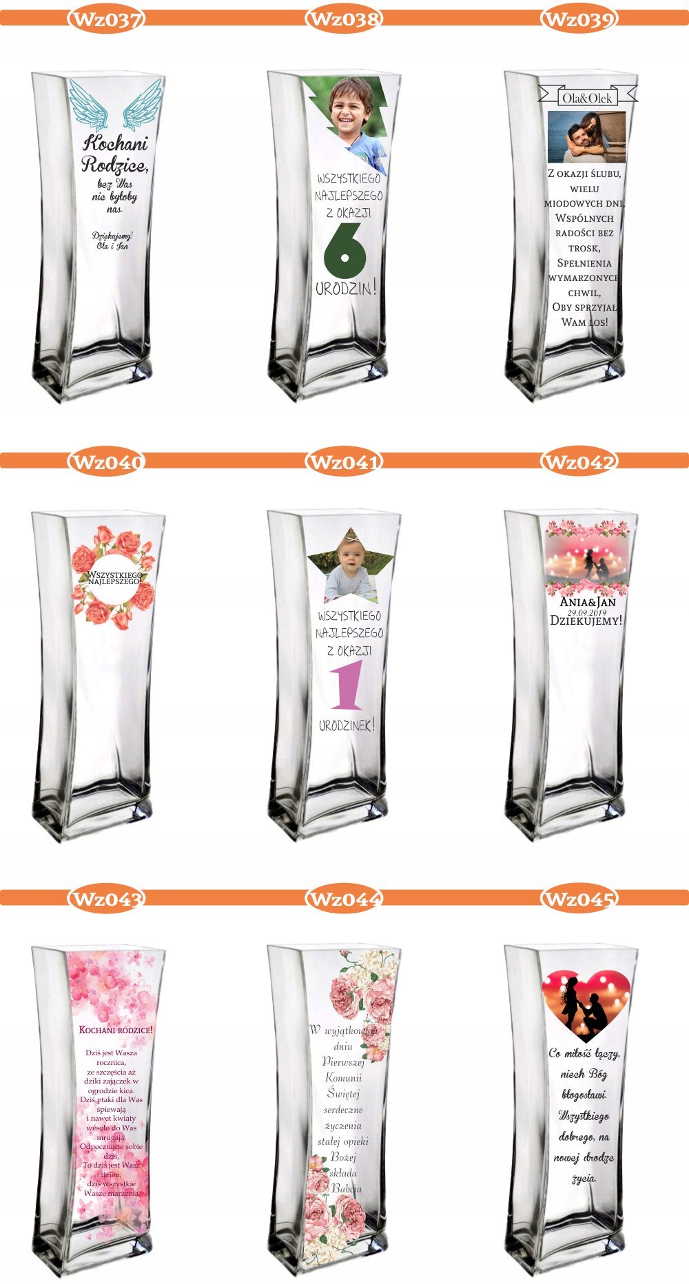 Wazon prezent na Dzień Kobiet dla Kobiety nadruk