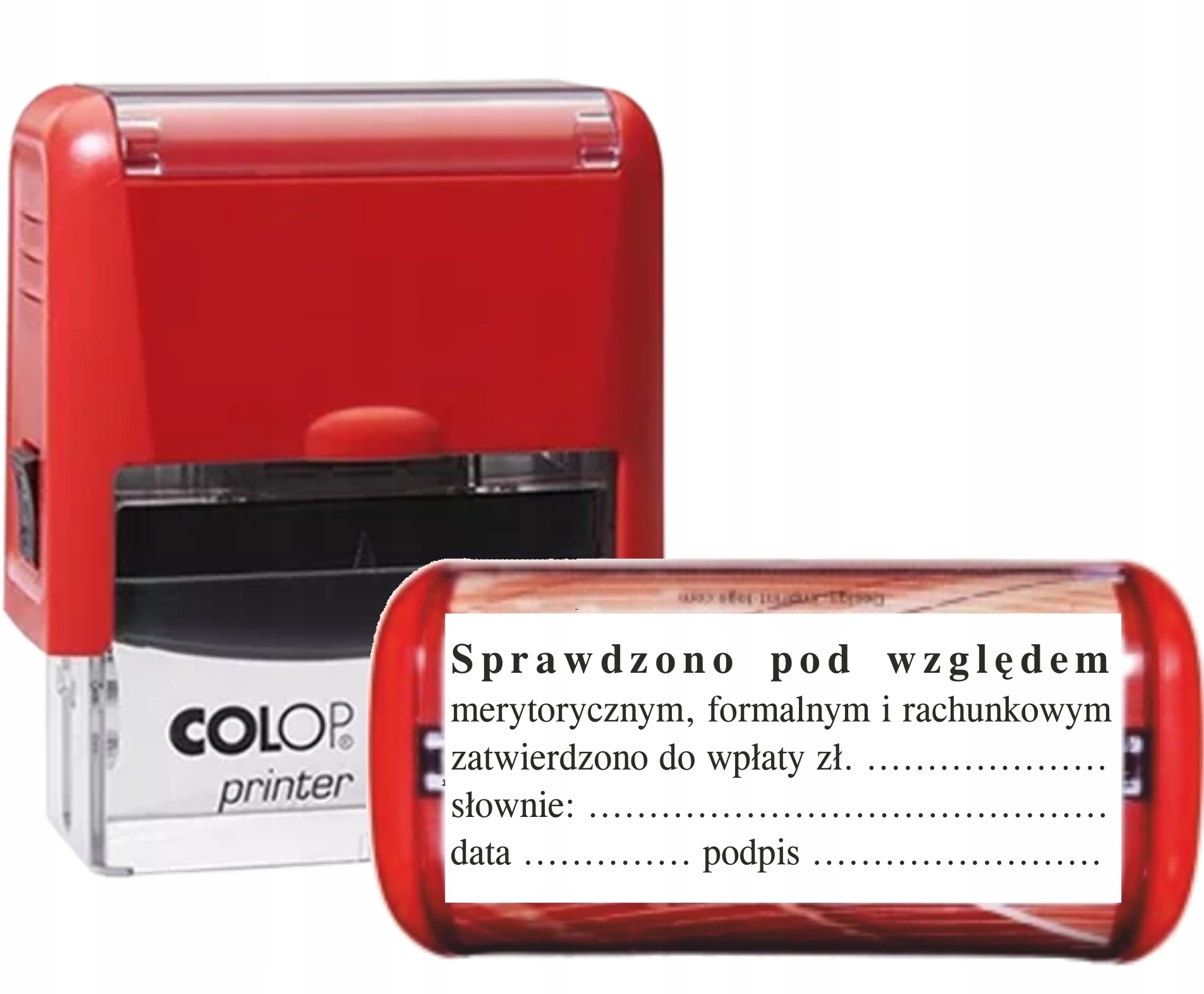 PIECZĄTKA automatyczna 47x18 COLOP C30 sprawdzono pod względem