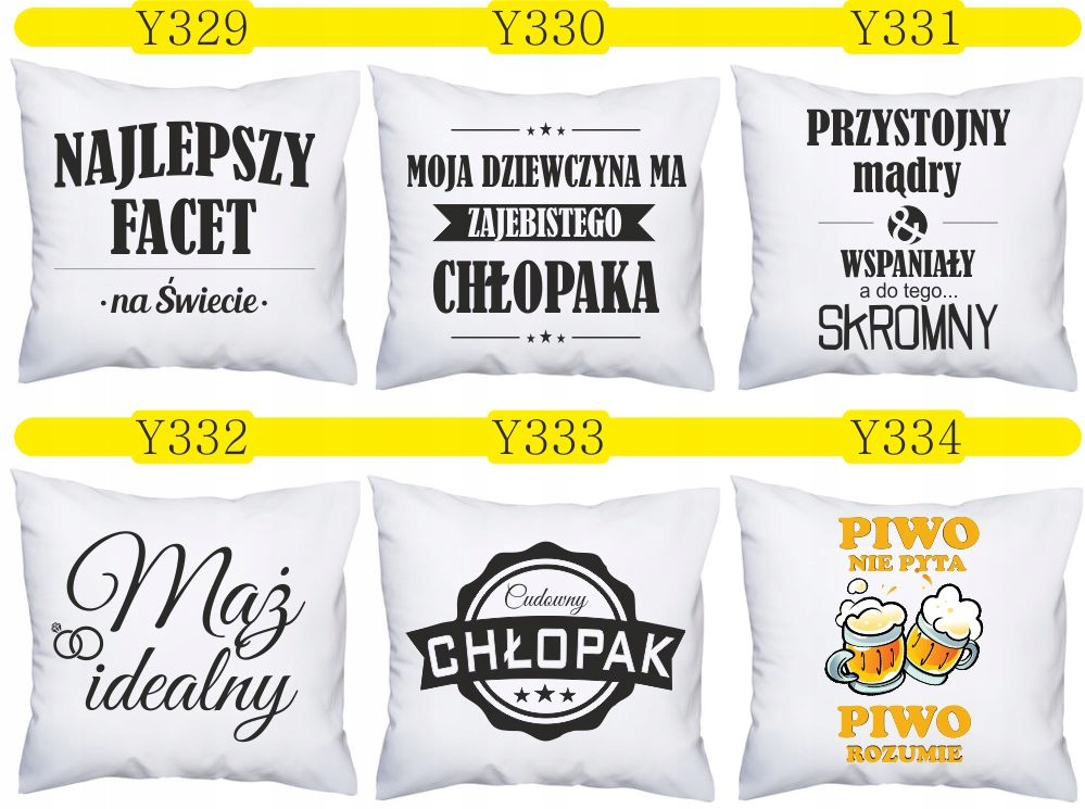 FOTO PODUSZKA cudowny chłopak PREZENT dla niego