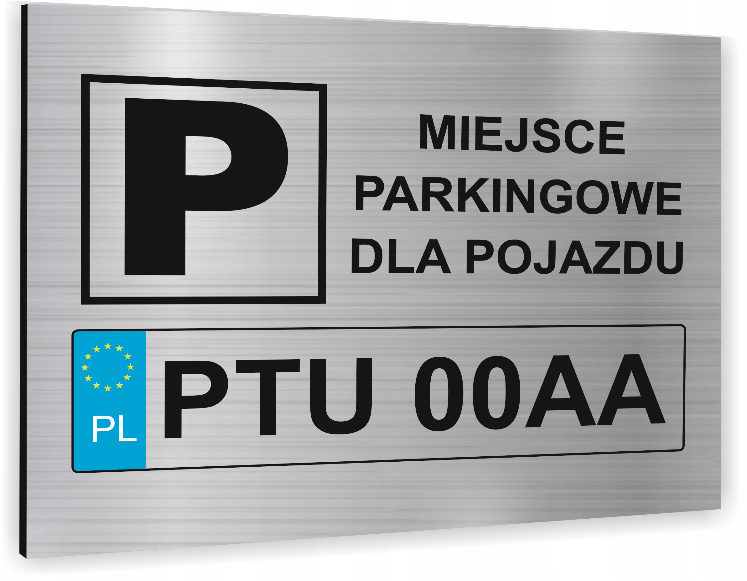 Tabliczka Znak Tablica MIEJSCE PARKINGOWE