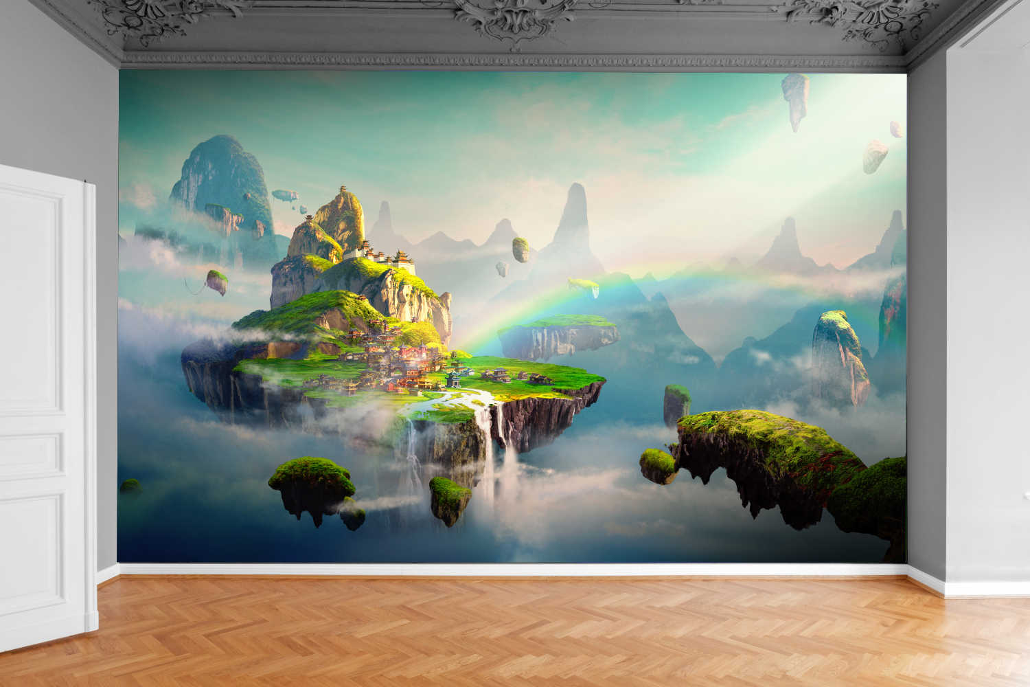 Fototapeta FANTASY LATAJĄCE WYSPA 200x130