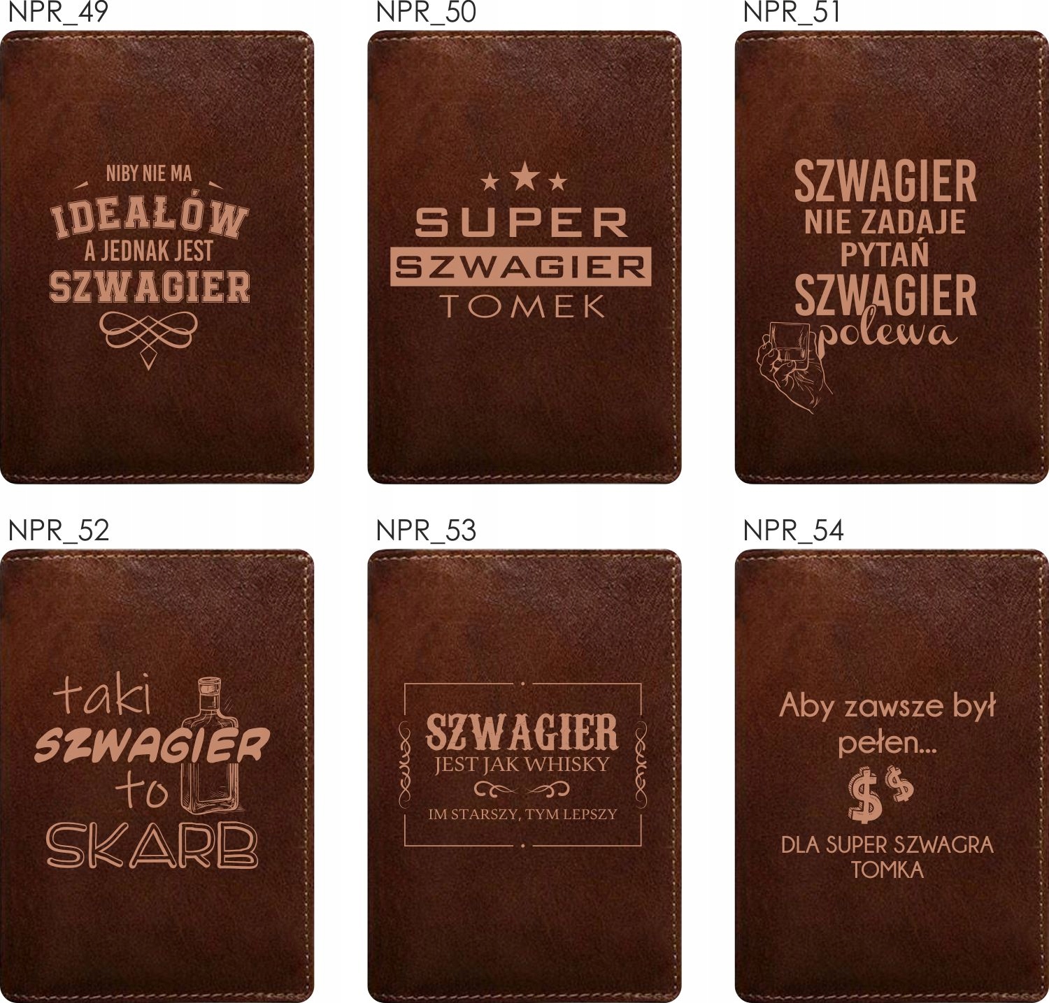 ETUI na dokumenty prezent SKÓRA prezent SZWAGIER