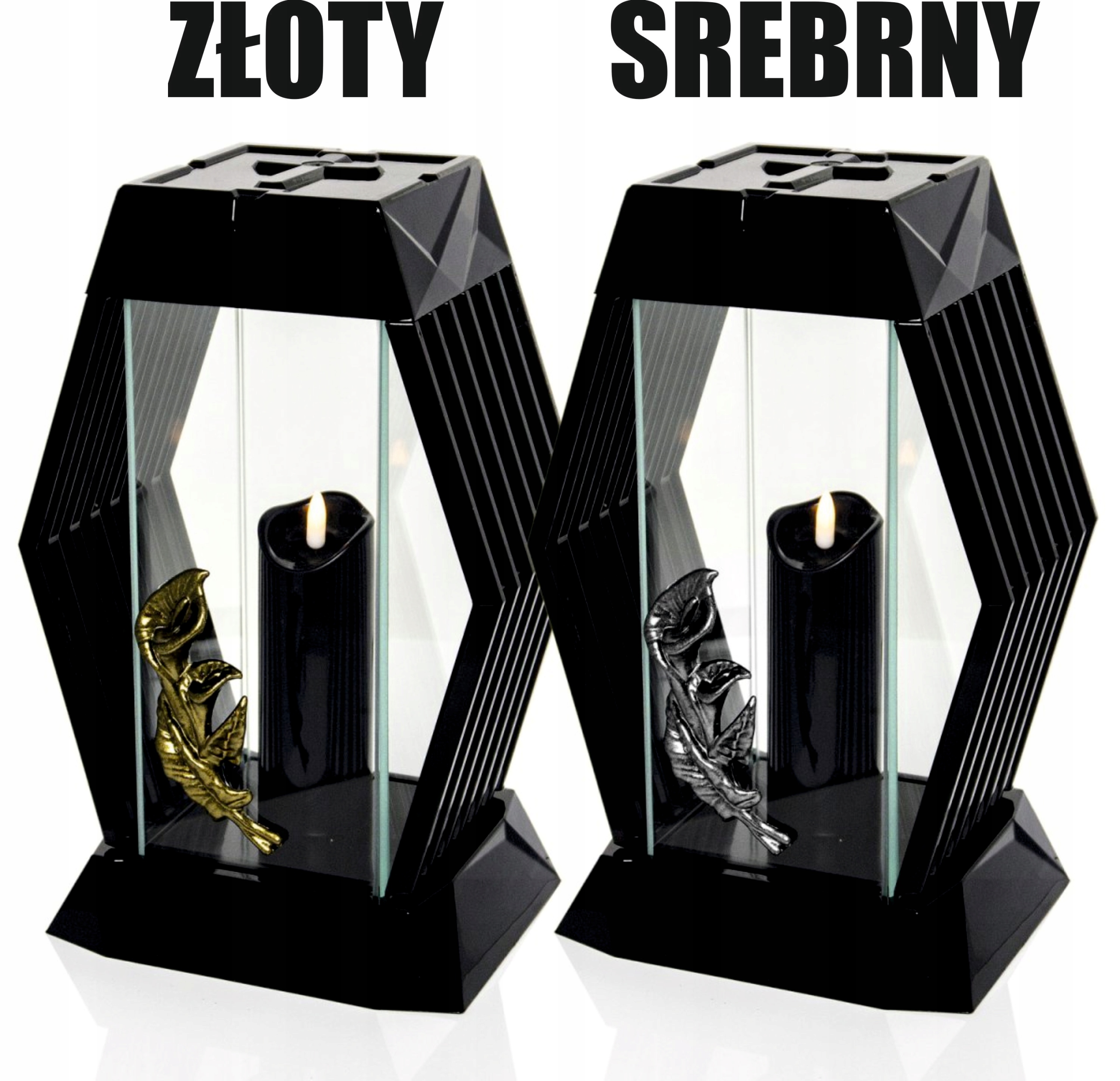 NOWOCZESNY ZNICZ z grawerem personalizowany twój napis kochanym dziadkom