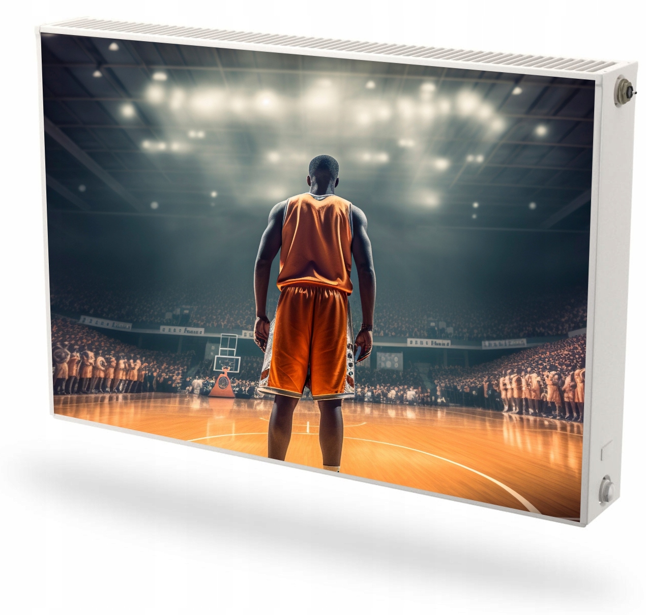 Mata magnetyczna magnes na grzejnik na wymiar KOSZYKÓWKA KOSZYKARZ 60x100cm