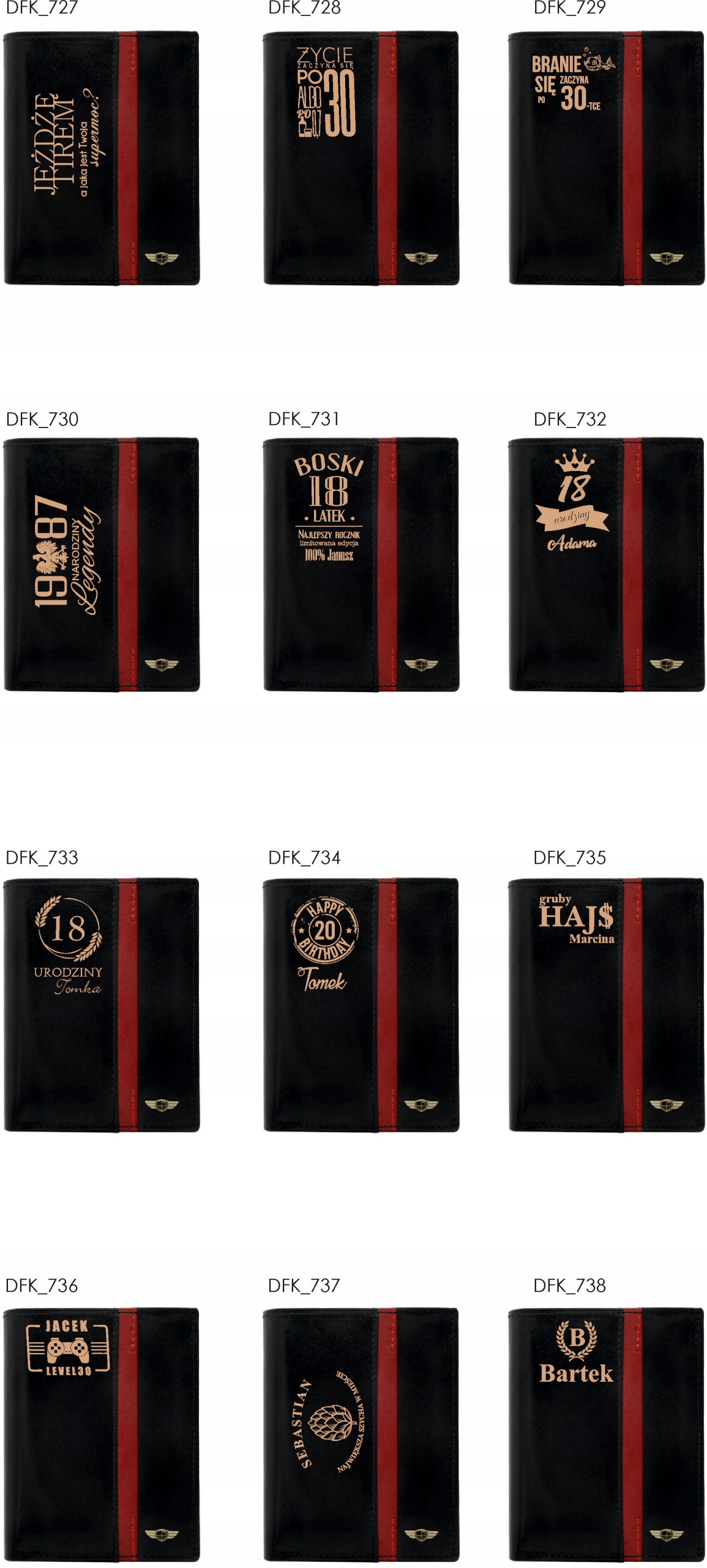 Portfel TWÓJ grawer CAVALDI polska marka JAKOŚĆ