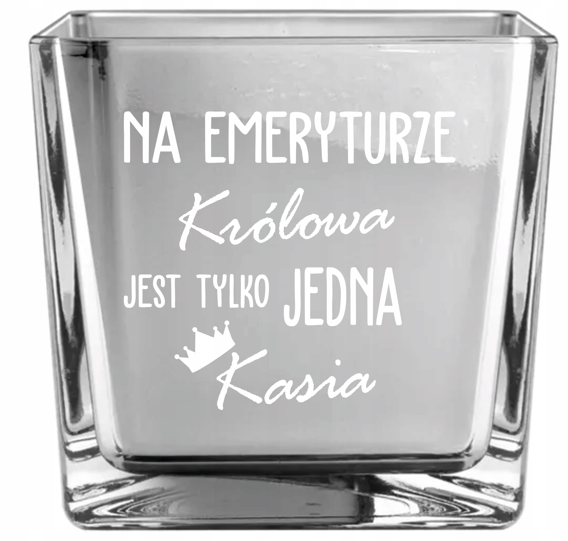 WAZON EMERYTURA śmieszny prezent grawer TWÓJ NAPIS