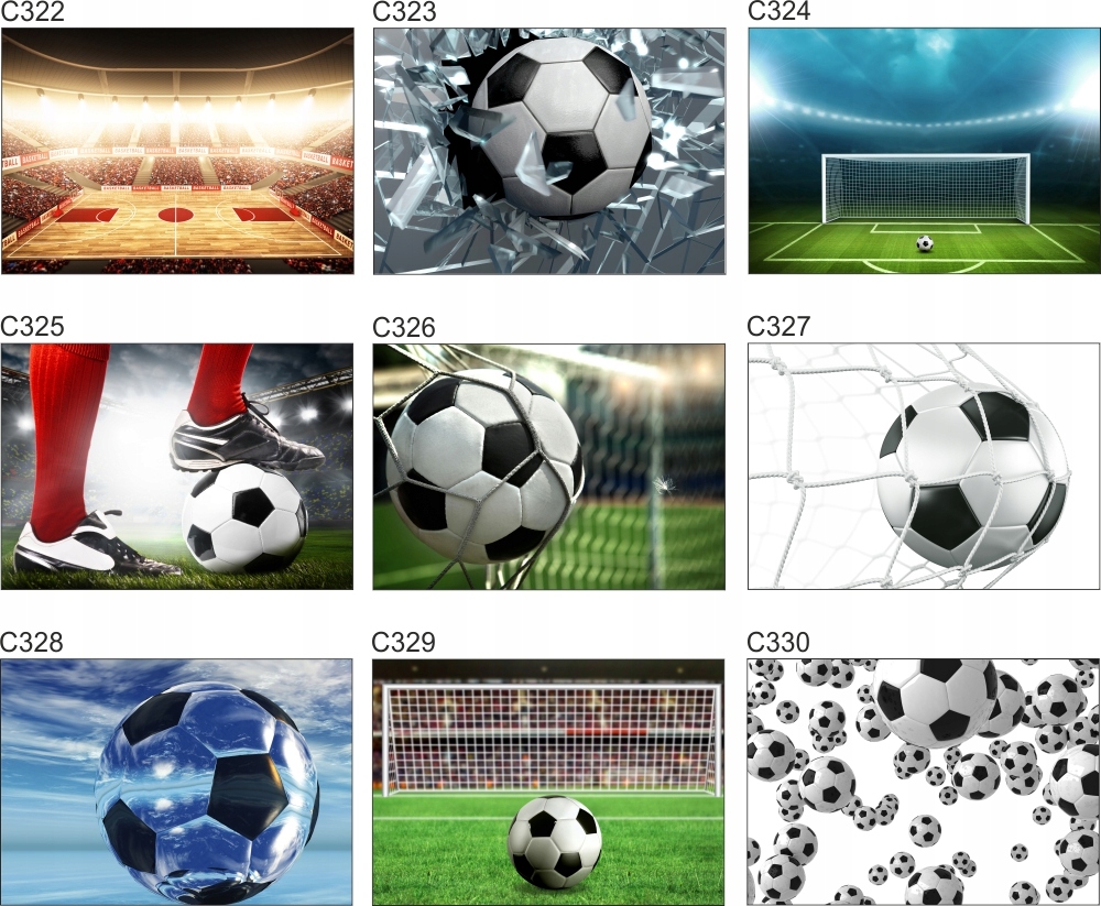 Fototapeta 3D piłka nożna mu cegła 200x130 FLIZ