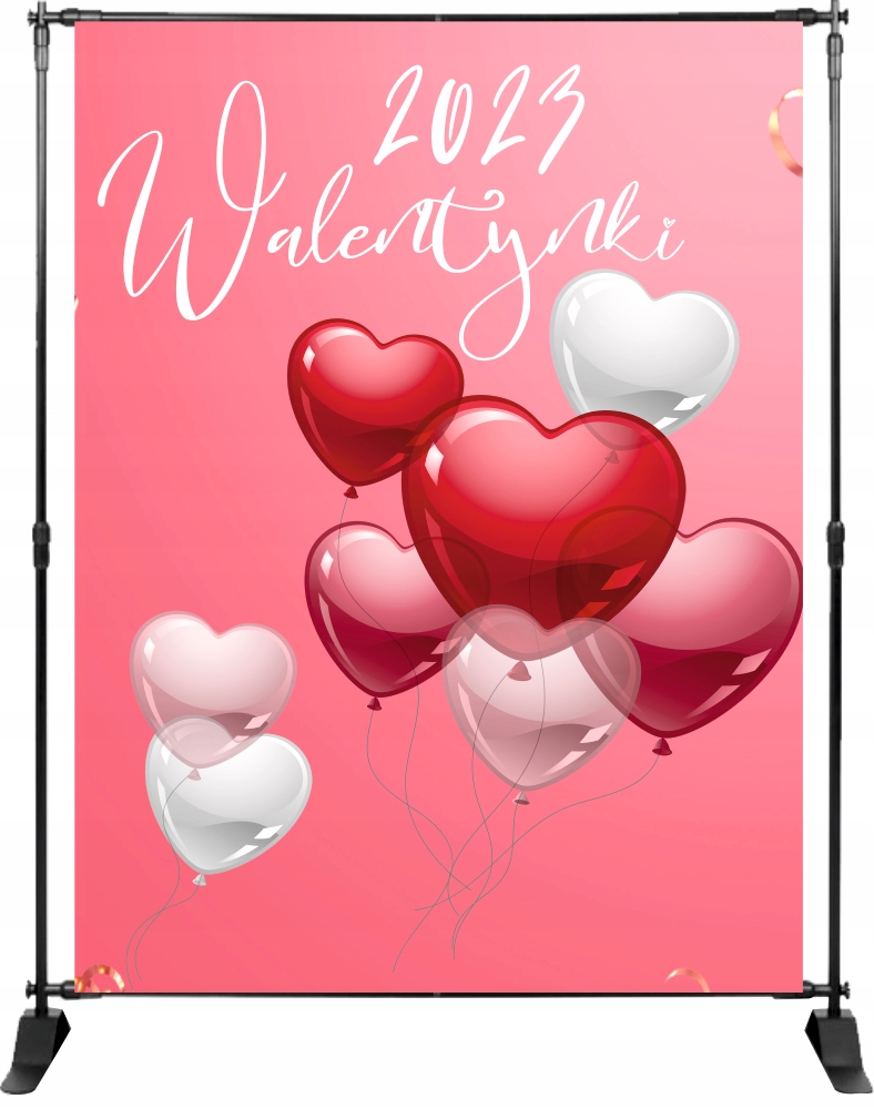 TŁO ścianka FOTO walentynki RÓŻNE WZORY