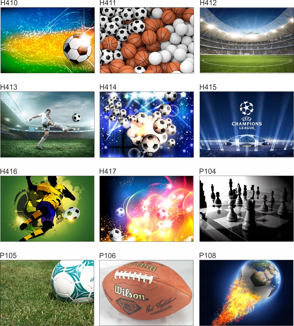 Fototapeta 3D dla dzieci stadion piłka 260x200 FLI