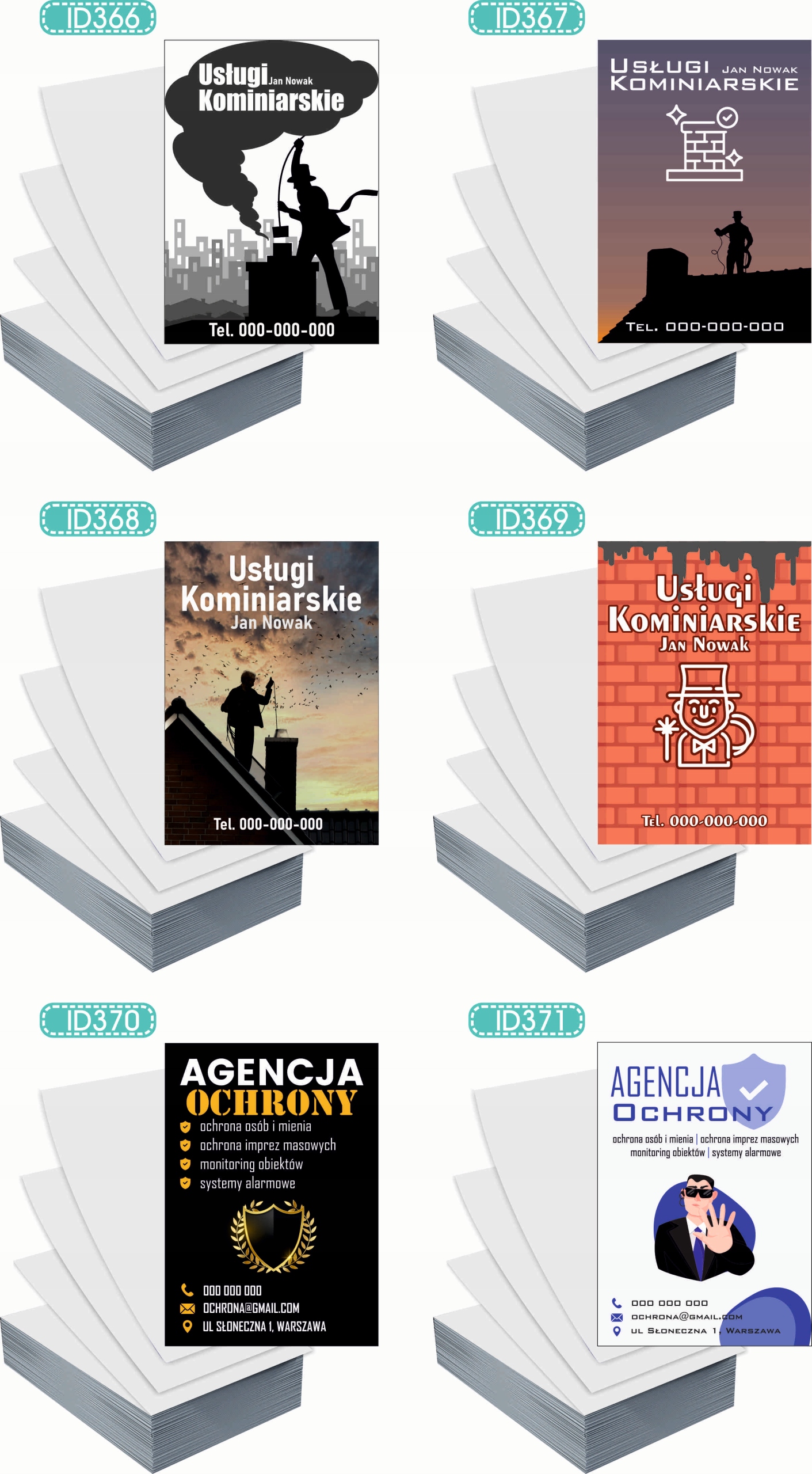 Ulotki A6 reklamowe firmowe 100szt projekt w cenie ODZIEŻ UŻYWANA